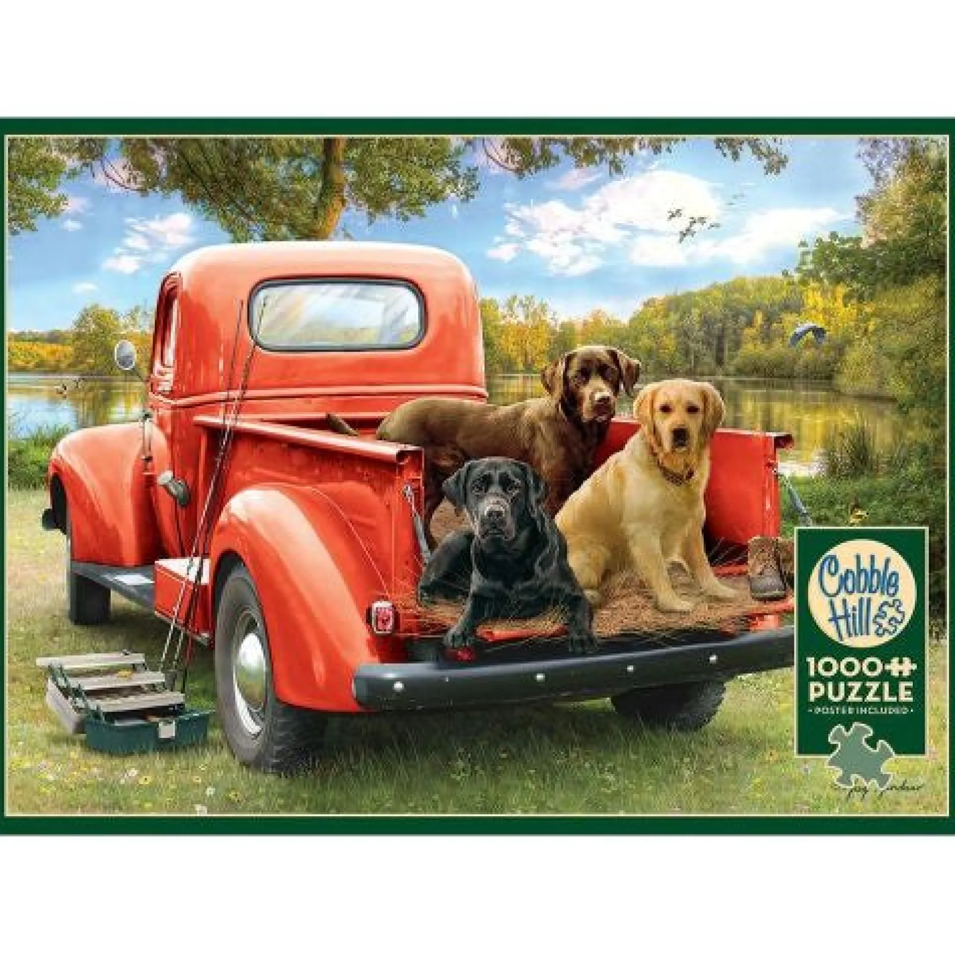 Cobble Hill Fishing With Friends 1000pc Jigsaw Puzzle
