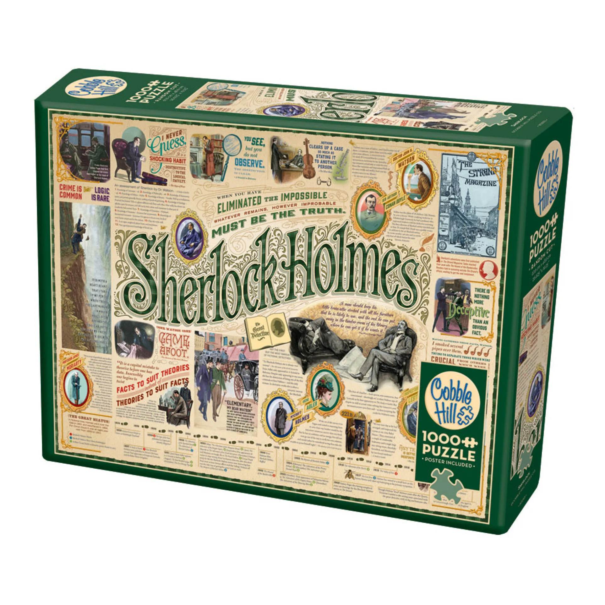 Cobble Hill Sherlock Mystery Jigsaw Puzzle - 1000 pc