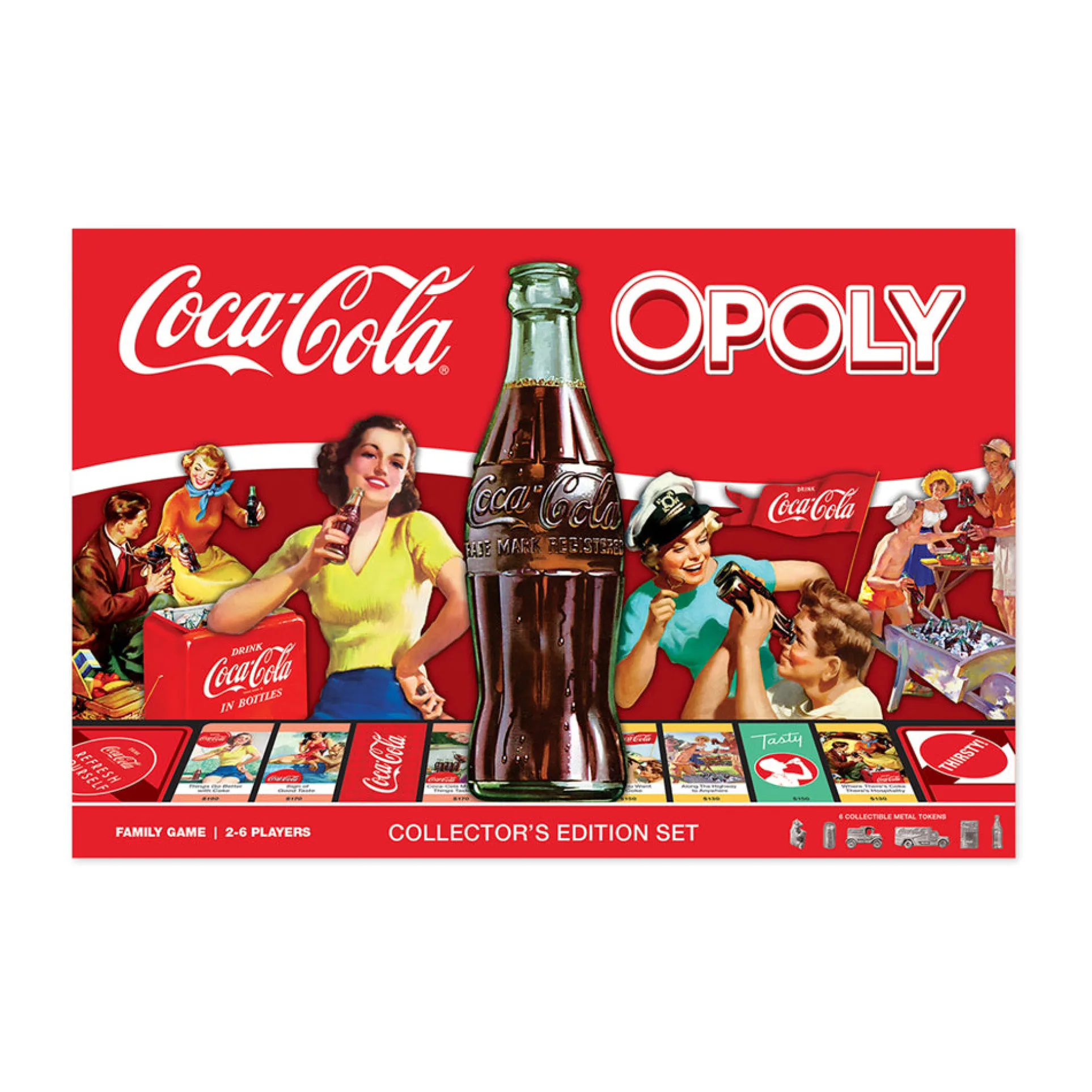 Coca-Cola Opoly Collector's Edition Board Game