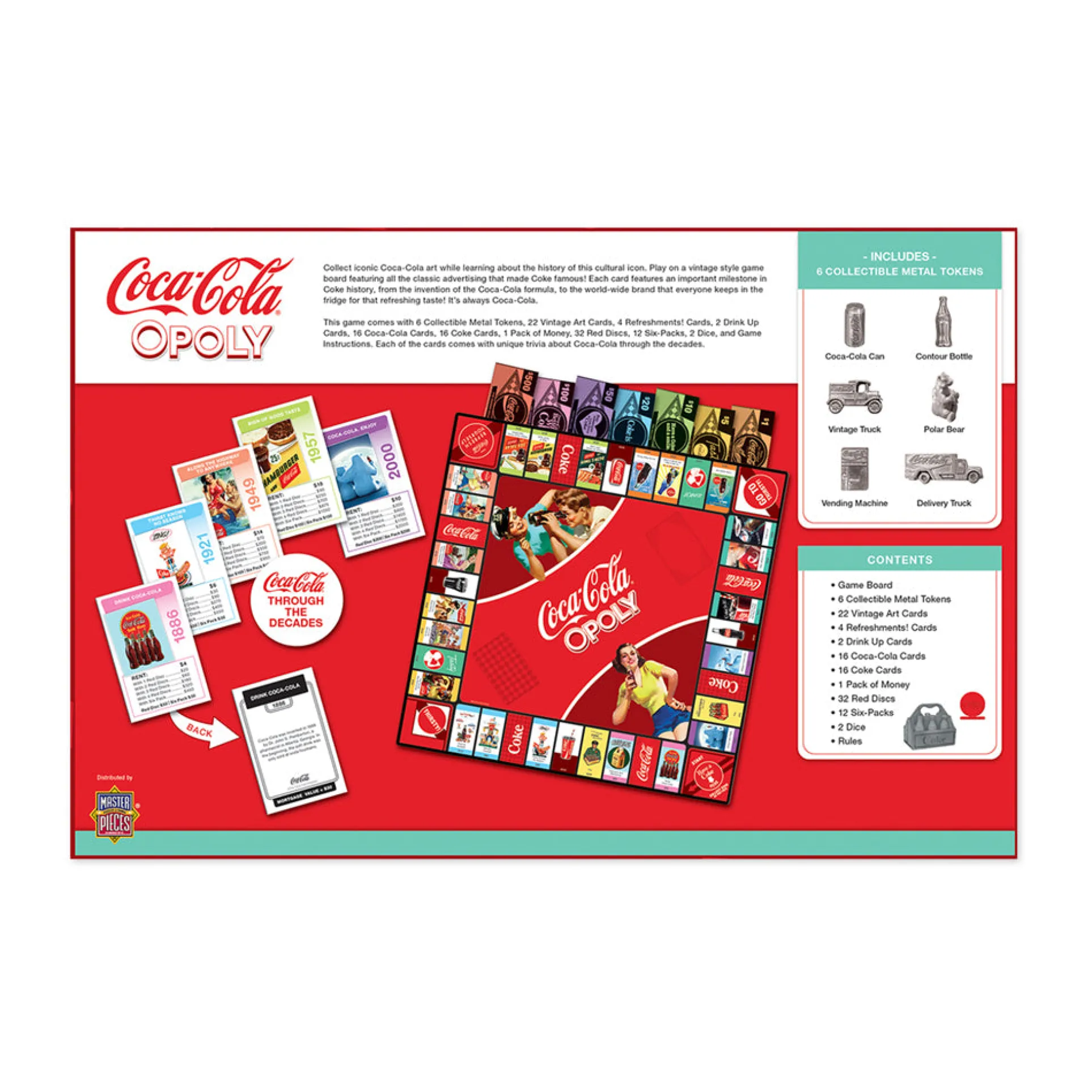 Coca-Cola Opoly Collector's Edition Board Game