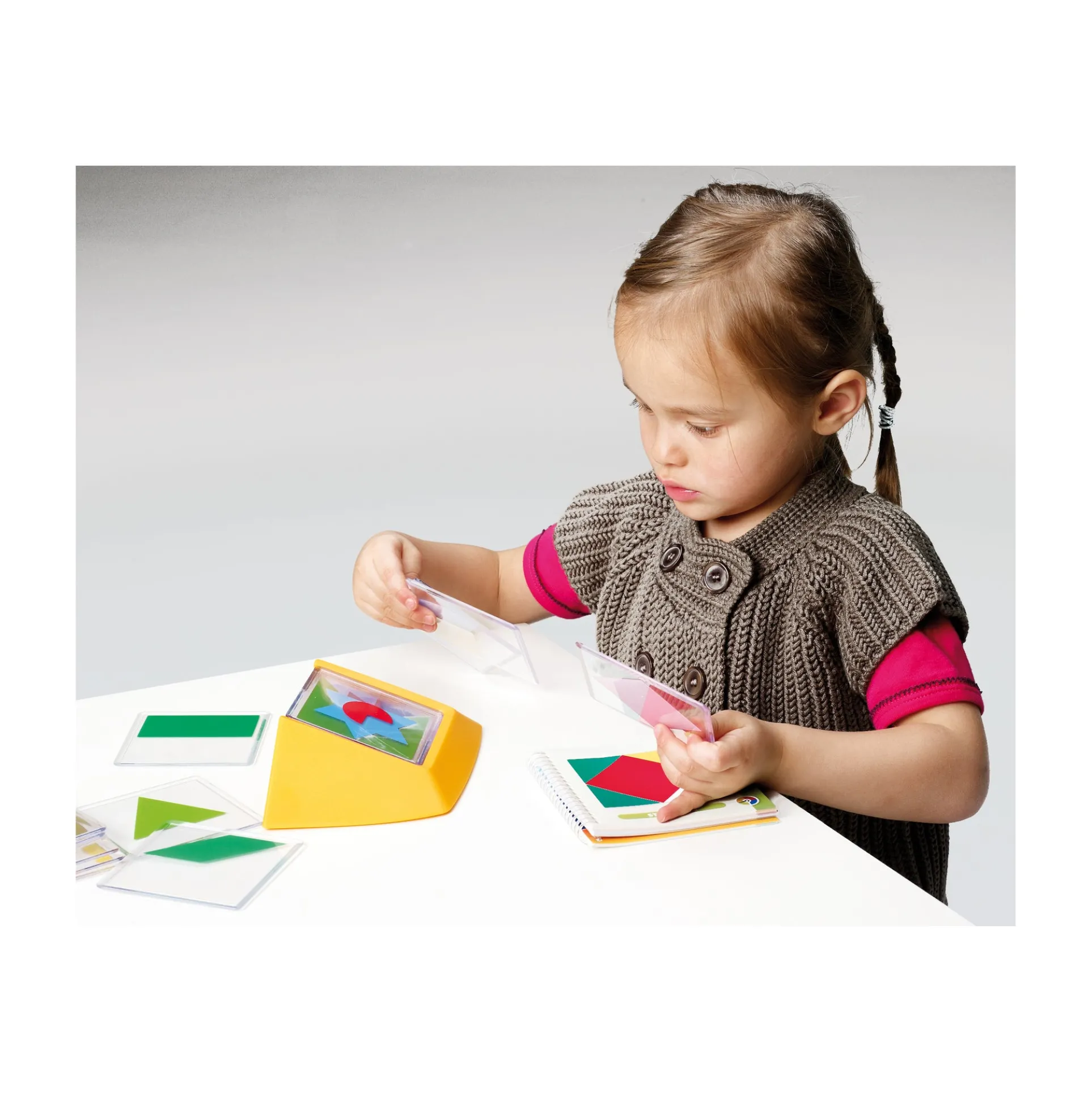 Color Code Visual Perception Stack & Solve Game