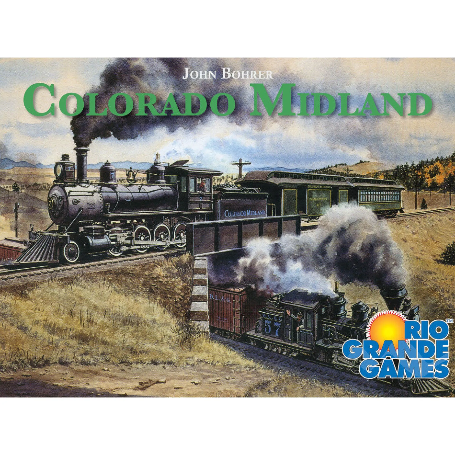Colorado Midland Strategy Train Board Game by Rio Grande Games, Ages 12+