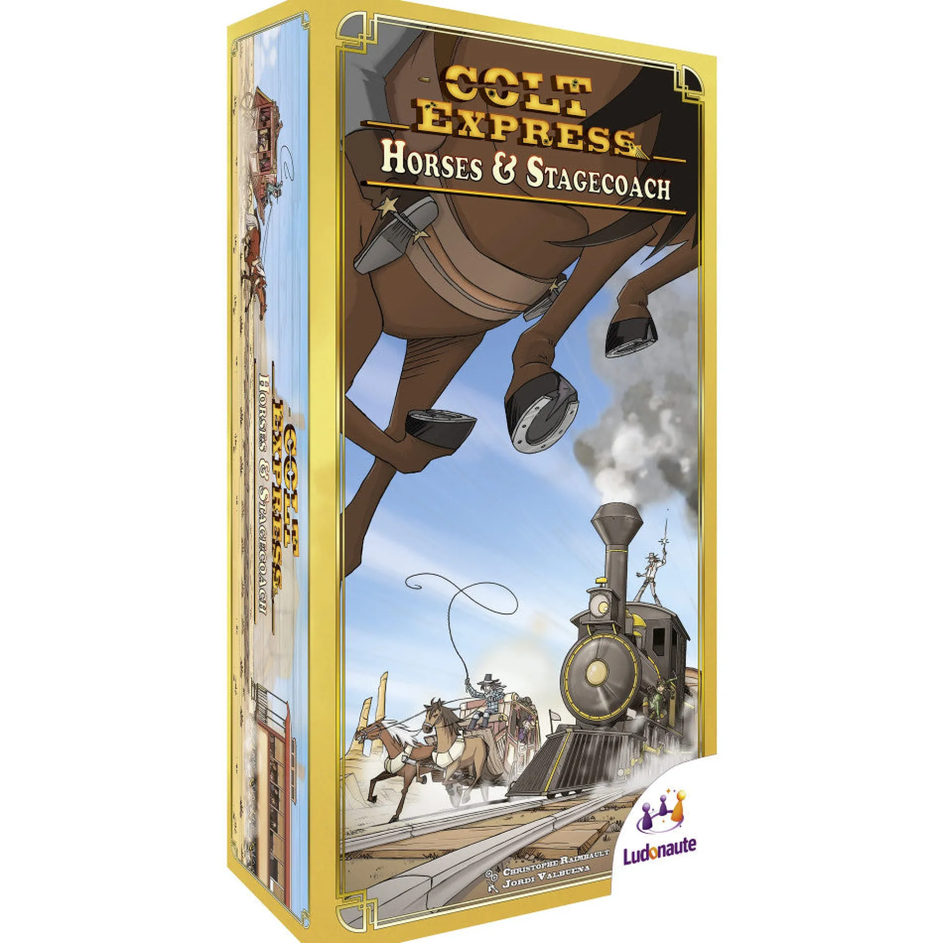 Colt Express: Horses & Stagecoach Expansion - Wild West Adventure Game