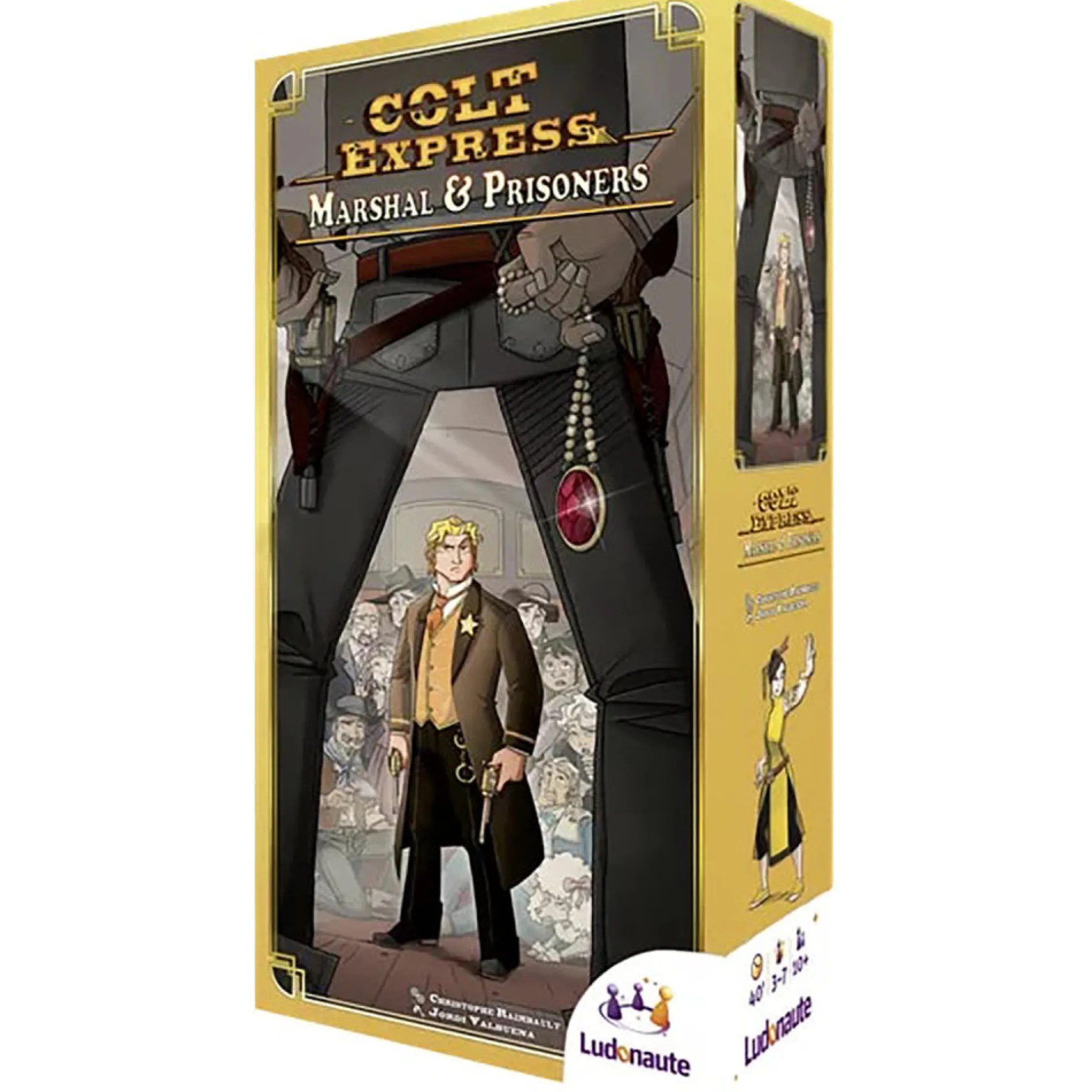 Colt Express: Marshal & Prisoners Expansion - American West Board Game