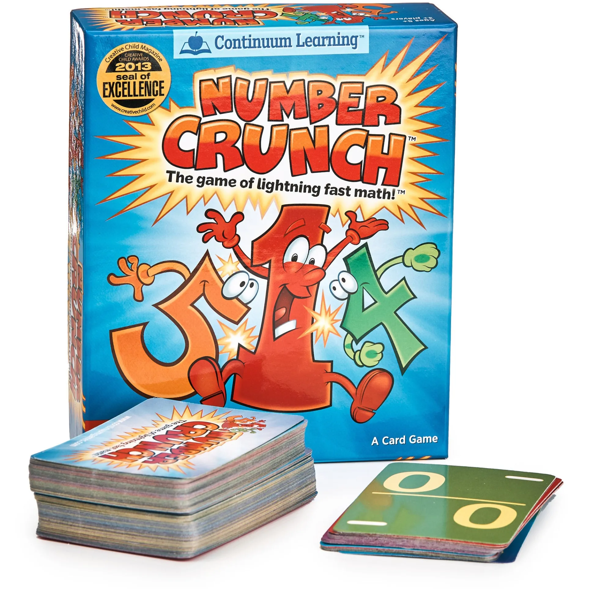 Continuum Games Number Crunch Family Math Card Game