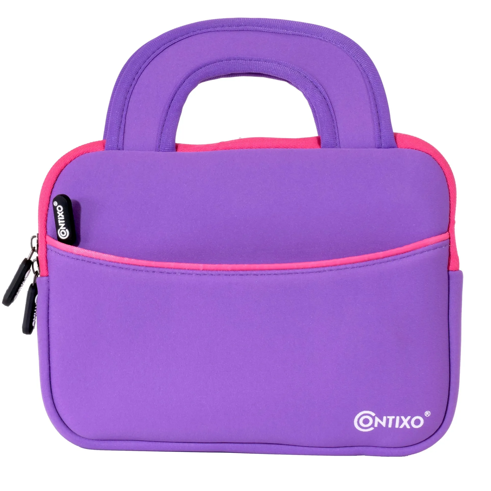 Contixo 7" Kids Tablet Sleeve Case - Vibrant Protective Companion for V8/V9 Tablets, Purple