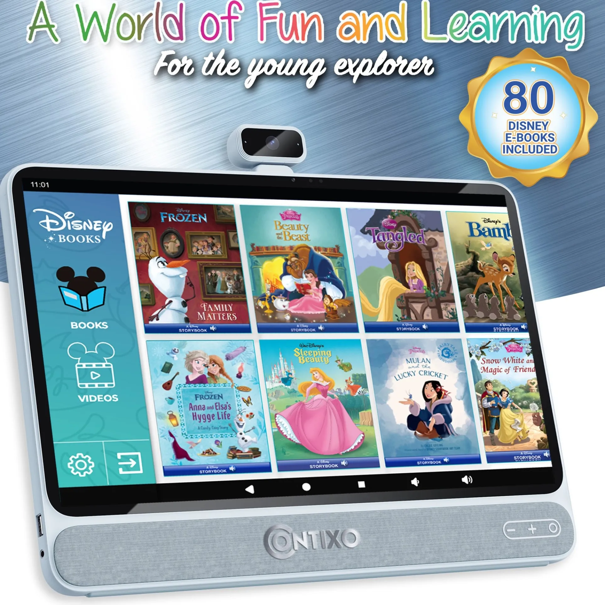 Contixo A3 15.6" Educational Android Tablet - 128GB with 13MP Camera