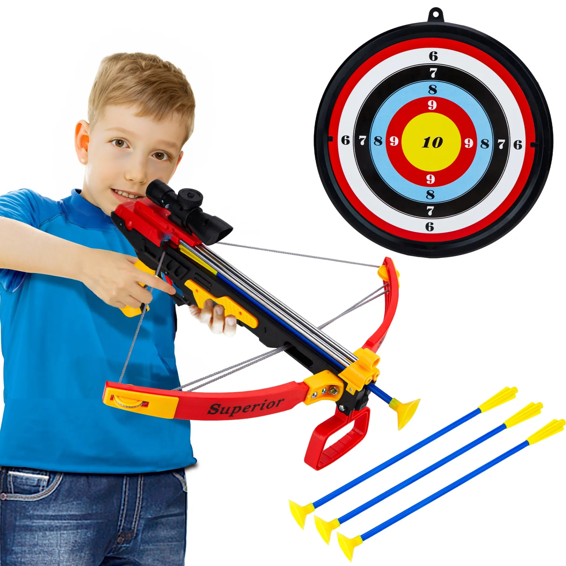 Contixo Kids Archery Crossbow Set with Infrared Sight