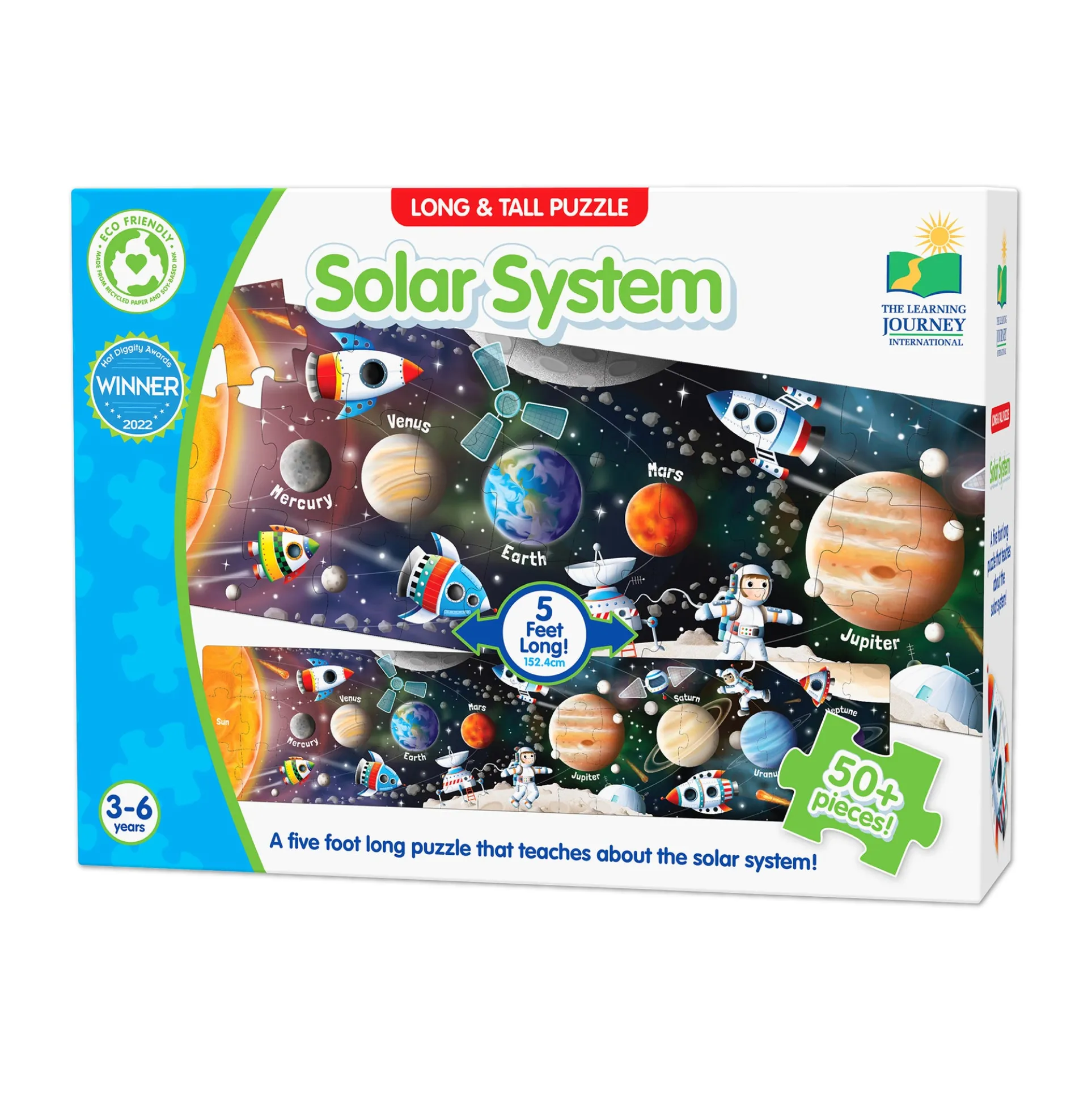 Cosmic Explorer Solar System Floor Puzzle - 51 pc