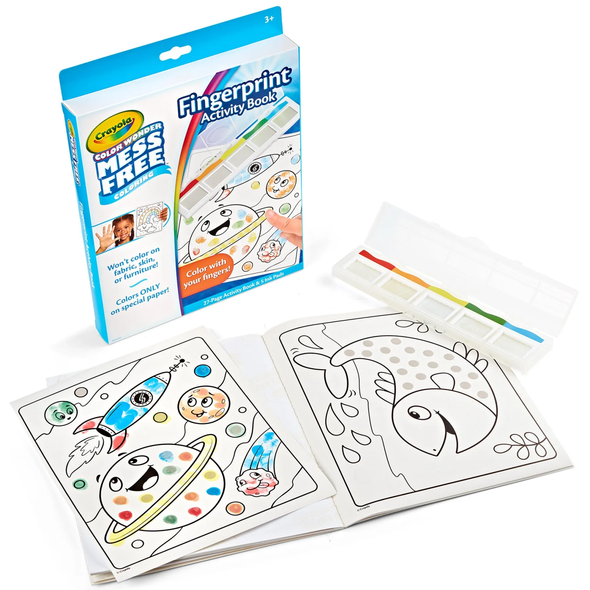 Crayola Color Wonder Mess-Free Fingerprint Activity Set