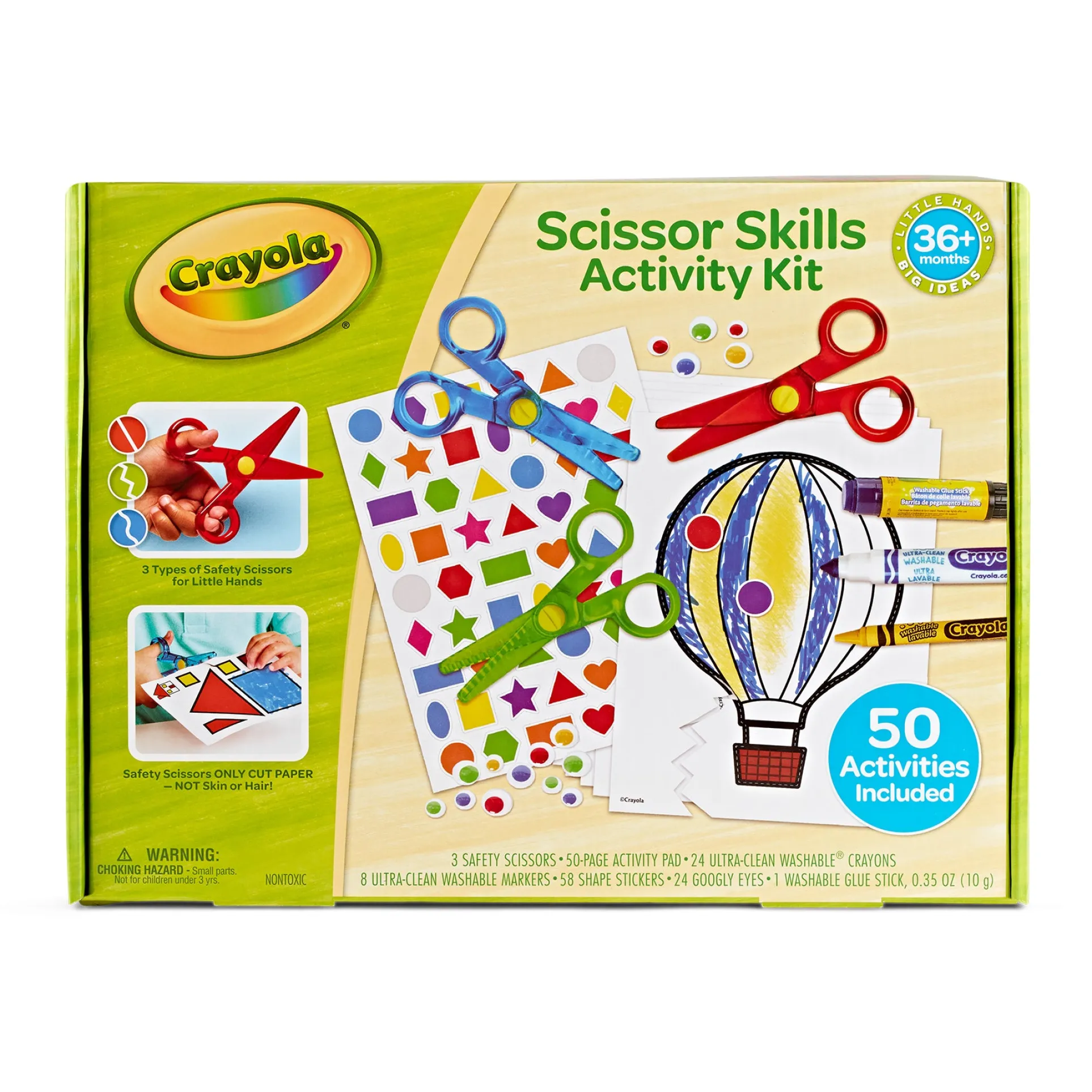 Crayola Scissor Skills Activity Kit - Creative Cutting Fun