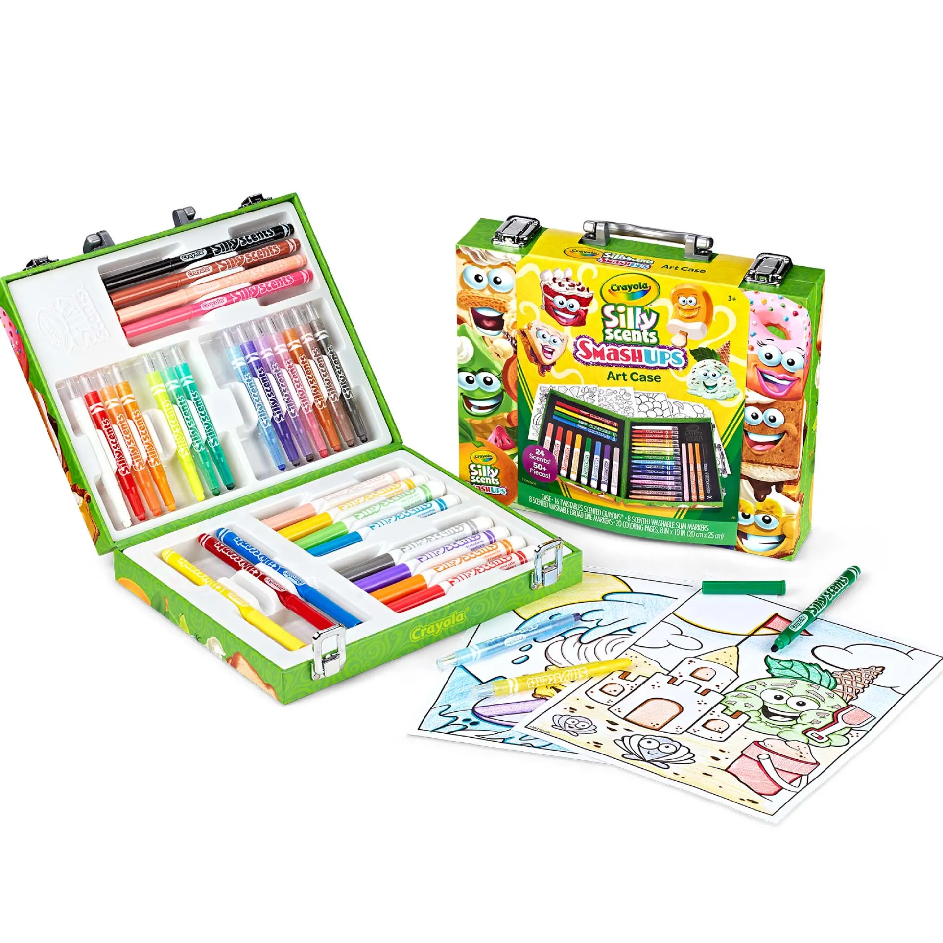 Crayola Silly Scents Mini Inspiration Art Case - Scented Markers & Crayons