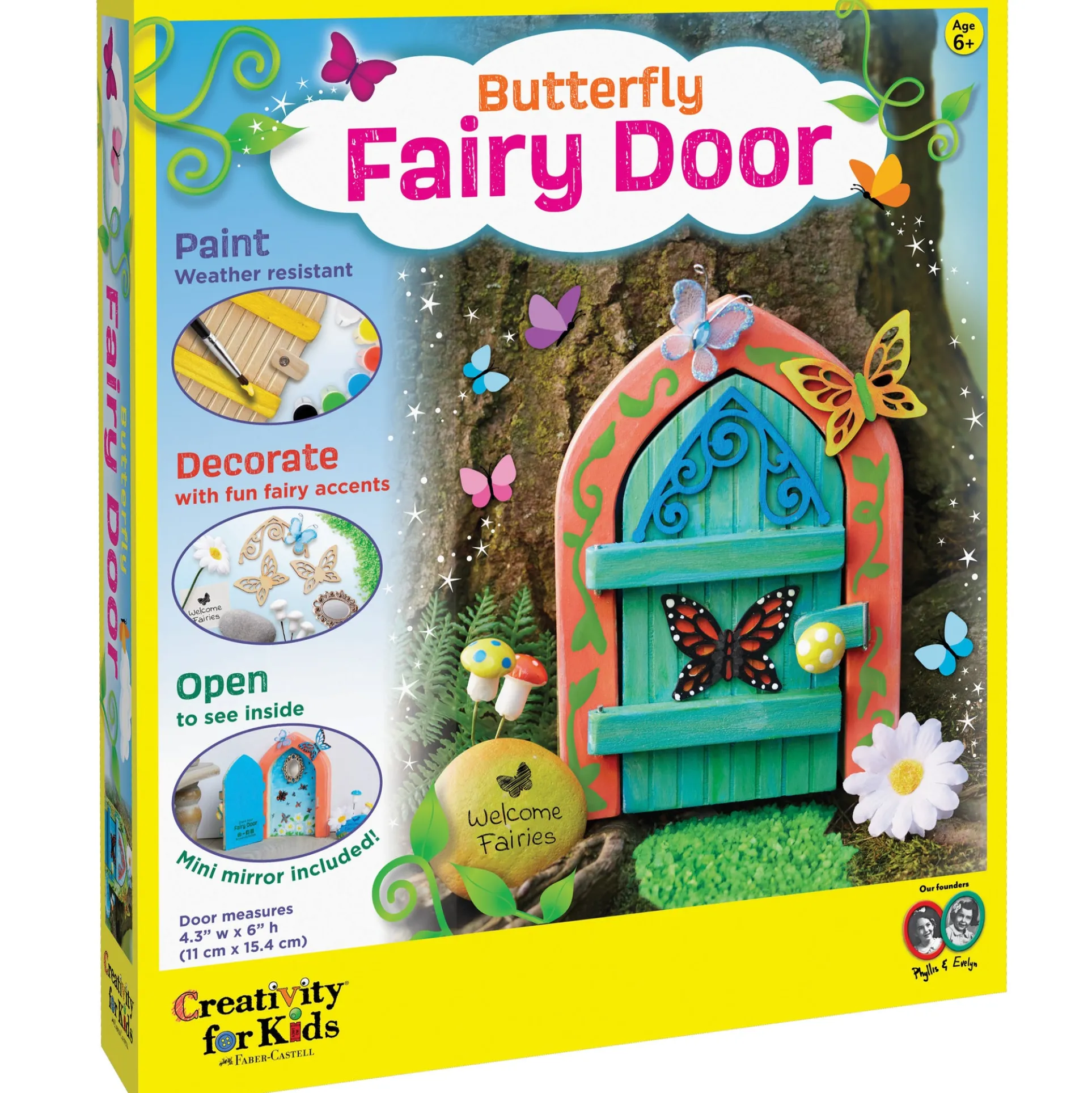 Creativity for Kids Enchanted Butterfly Fairy Door Craft Kit