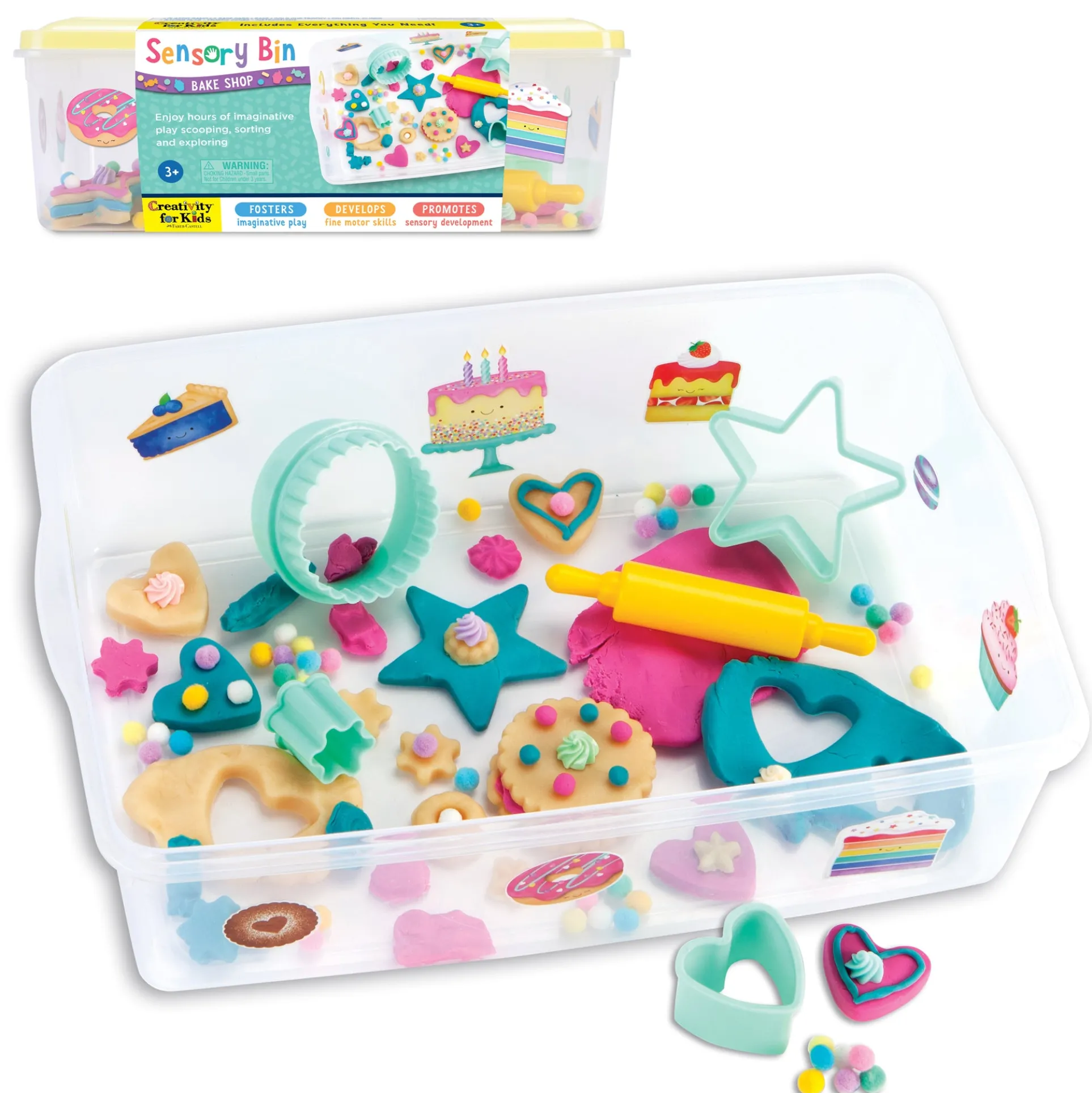 Creativity for Kids Sensory Bin: Bake Shop Playset
