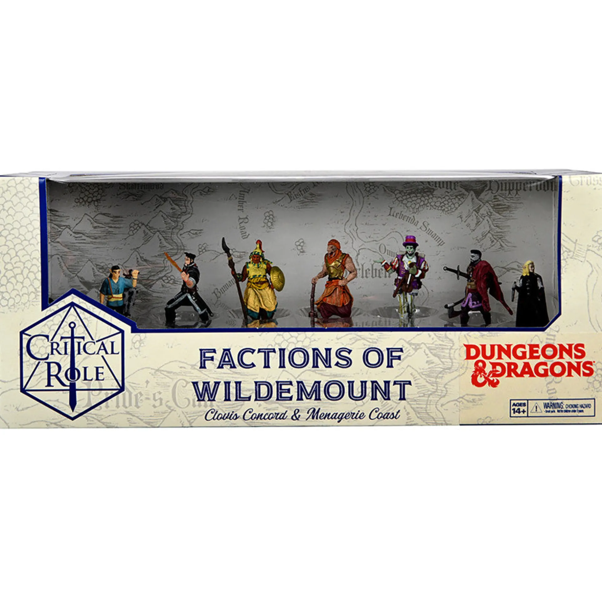 Critical Role: Factions of Wildemount - Clovis Concord & Menagerie Coast Miniature Set