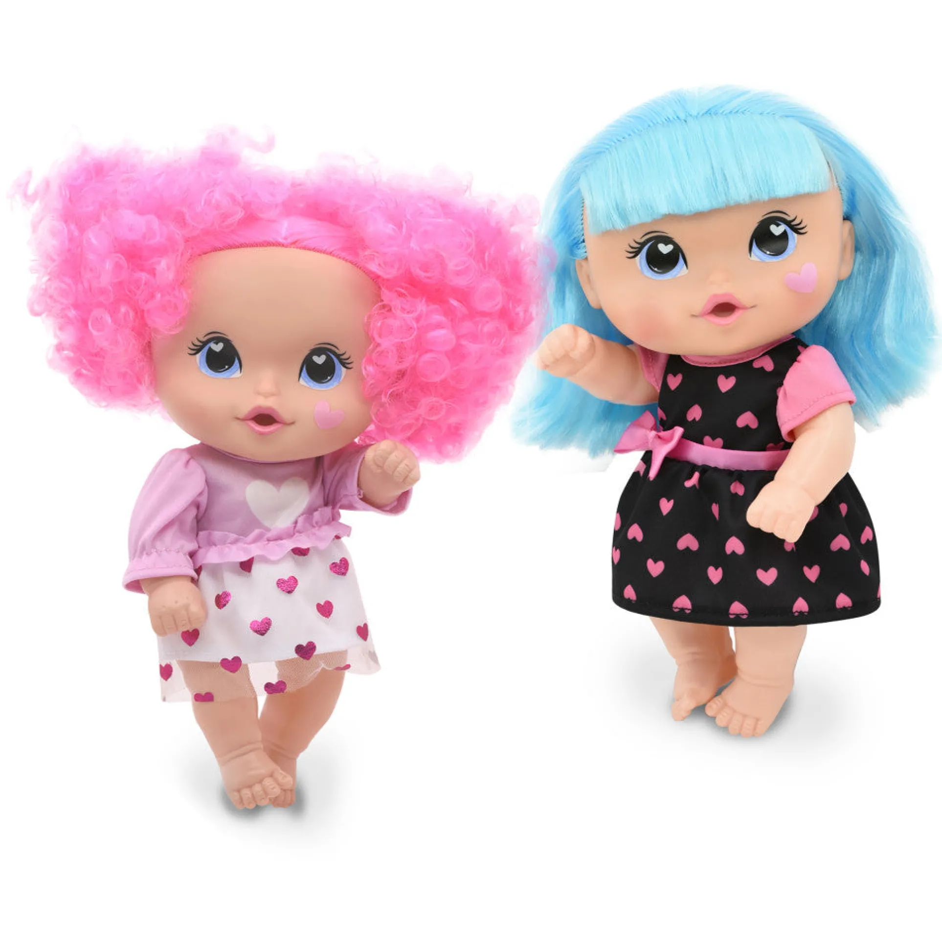Cuddle Kids 11-Inch Yummy Hearts Fashion Dolls - 2 Pack