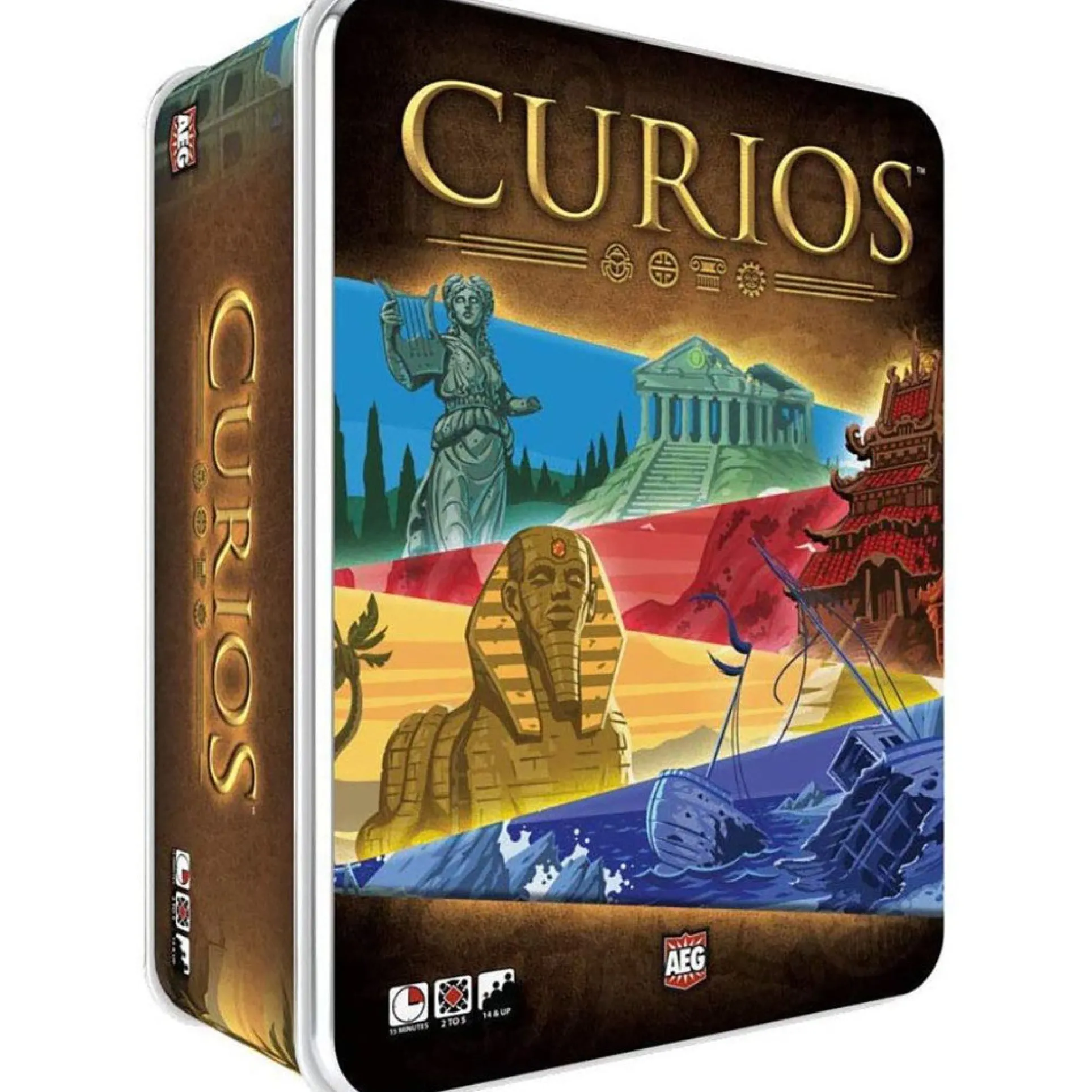 Curios Archaeologist Worker Placement Board Game by AEG, Ages 14+