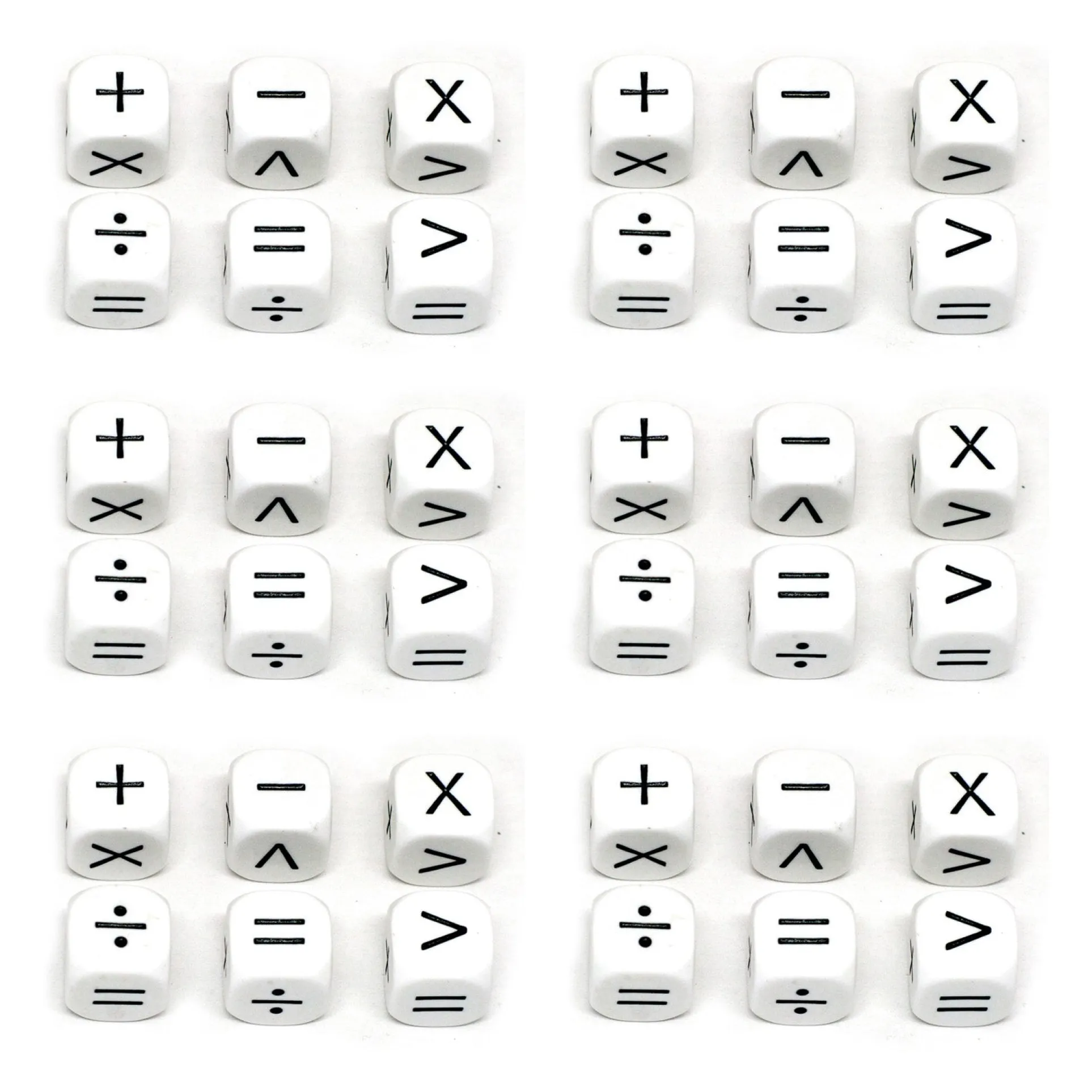 Koplow Games Operators Dice Math Fun Set, 36 Count