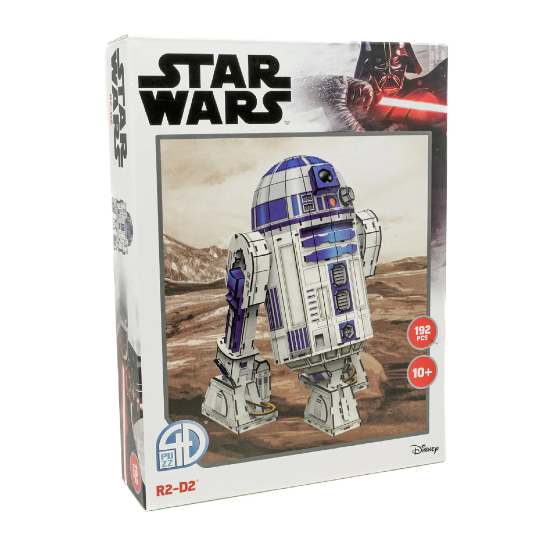 4D Cityscape Star Wars R2D2 192-Piece Paper Model Kit
