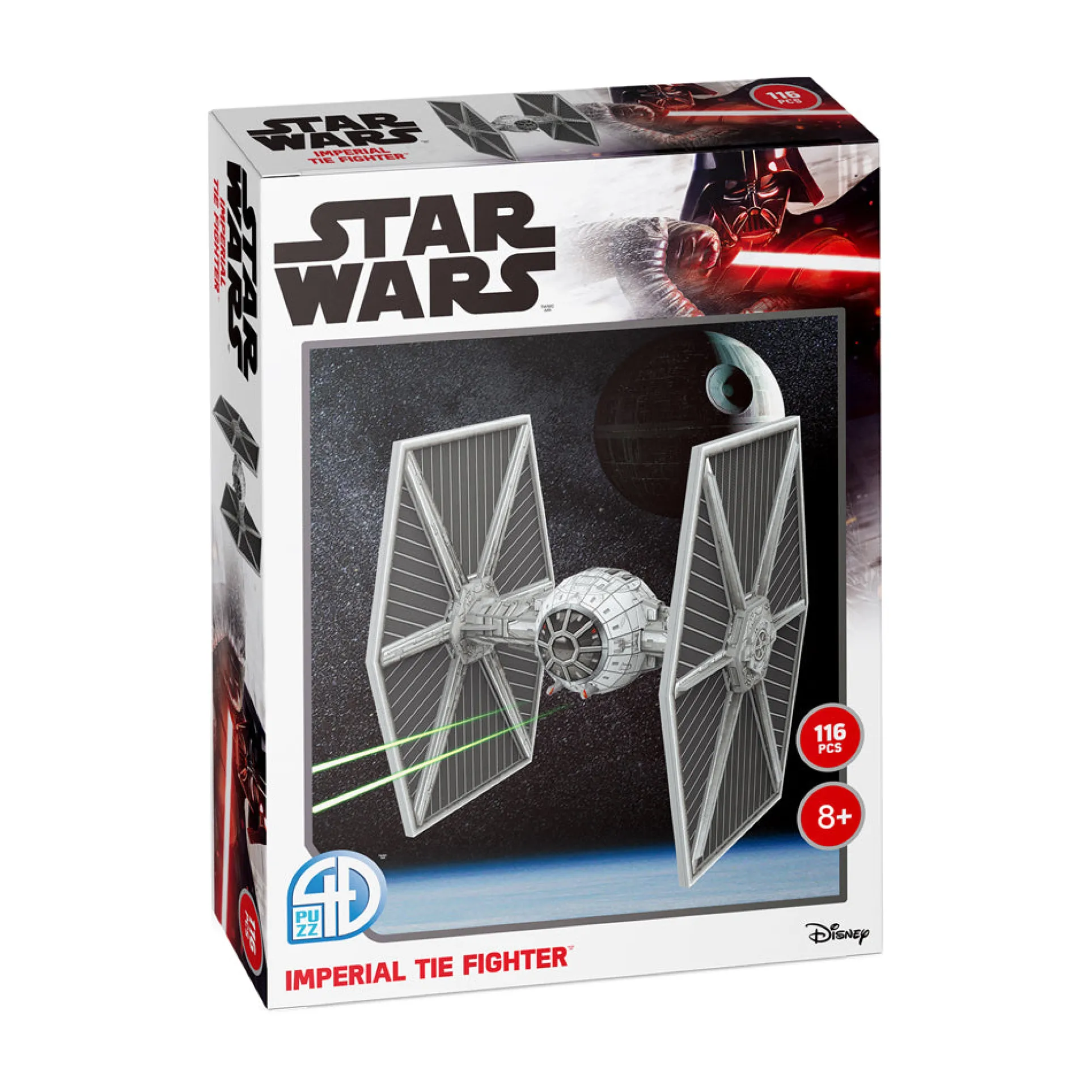 4D Cityscape Star Wars Imperial TIE Fighter Large Scale Paper Model Kit