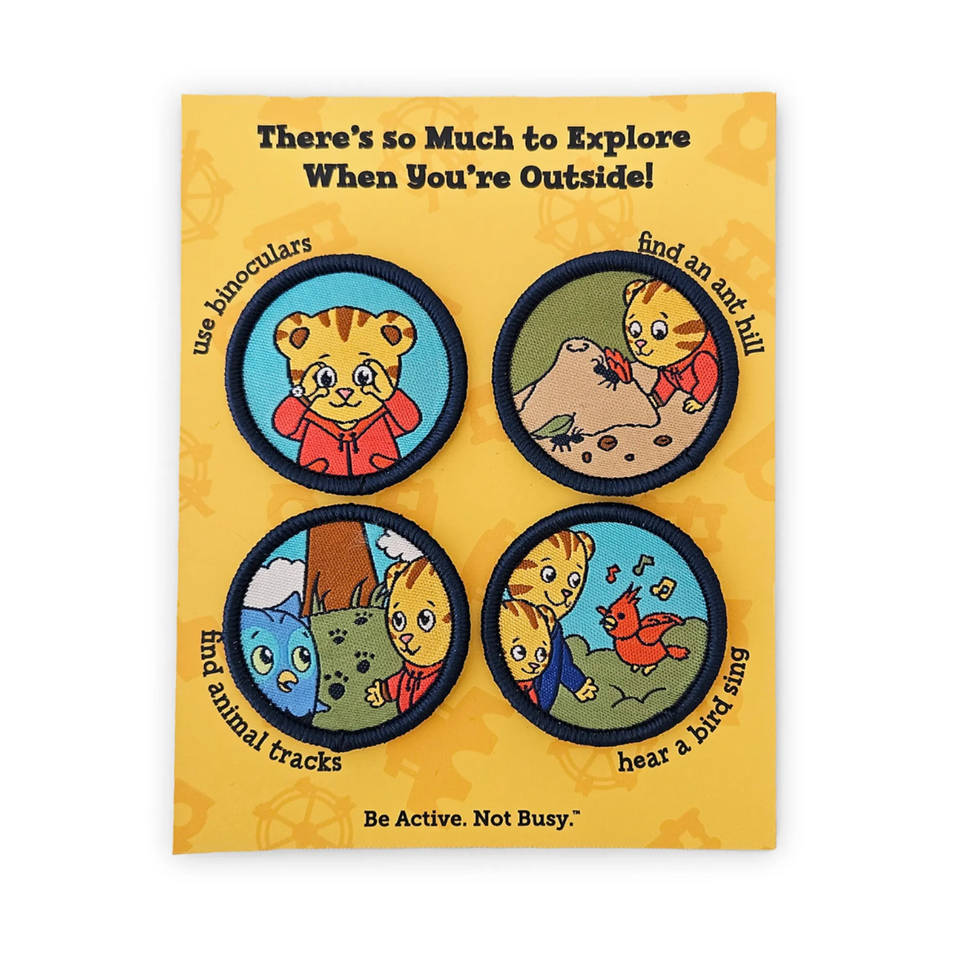 Daniel Tiger's Neighborhood x Carter Joey Nature Explorer Patches
