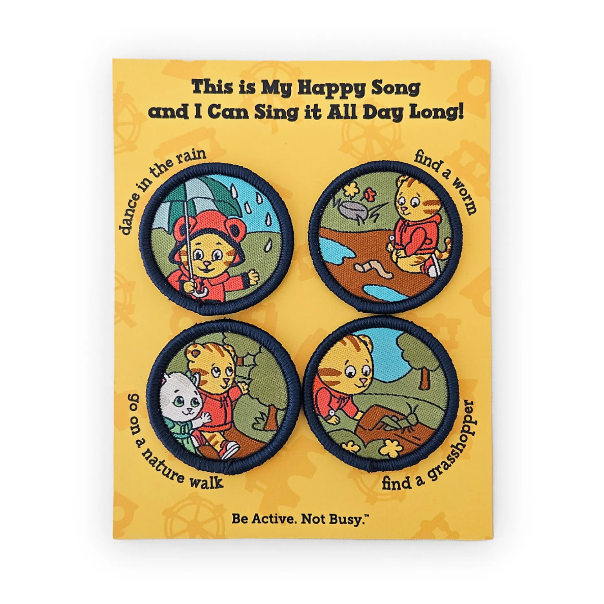 Daniel Tiger's Neighborhood x Carter Joey Camp Adventure Patches