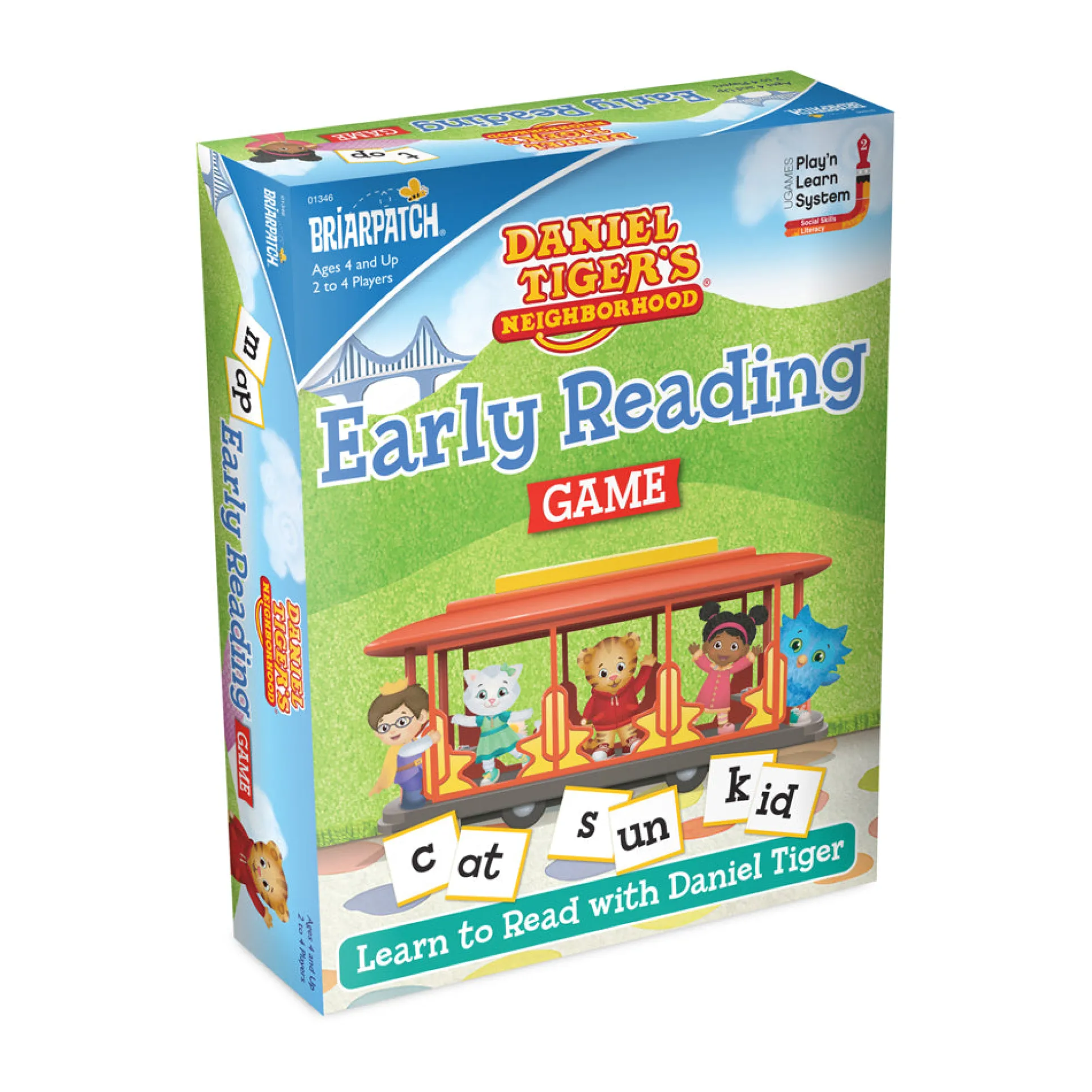Daniel Tiger's Neighborhood Early Reading Game - Educational Board Game