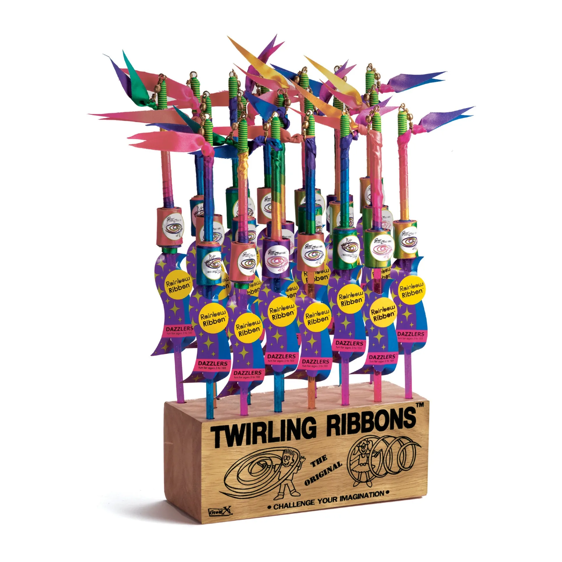 Dazzler Ribbon Colorful Twirling Streamer