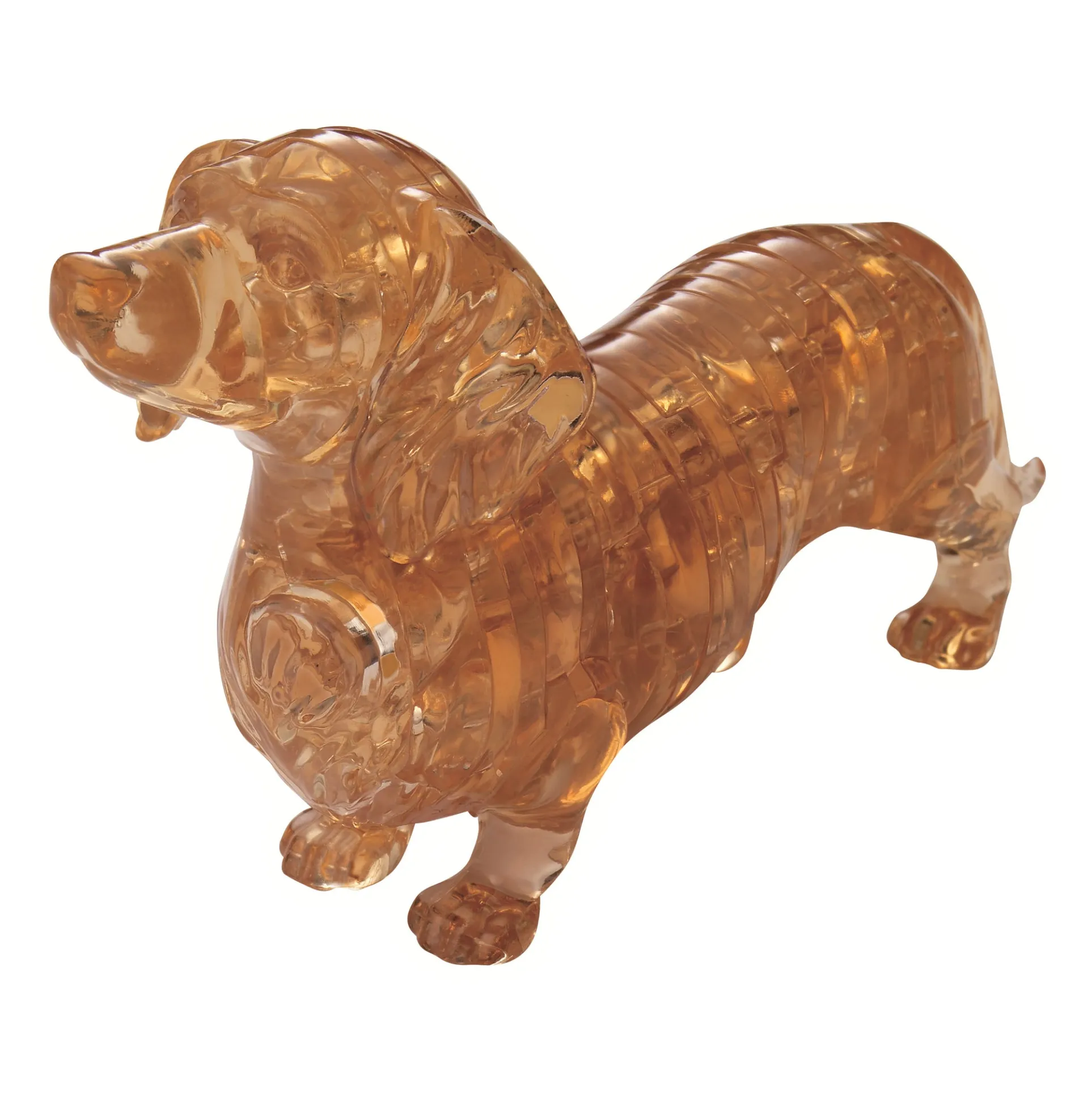 Dazzling Dachshund 3D Crystal Puzzle - 41 Pcs