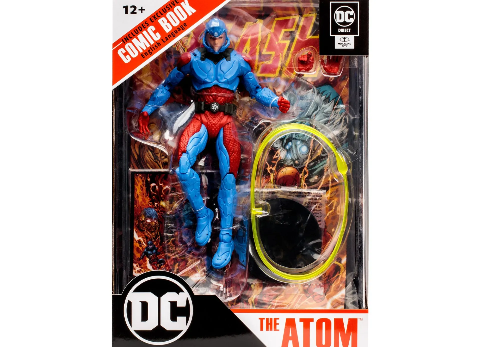 DC Direct The Atom 7-Inch Action Figure with Comic and Art Card