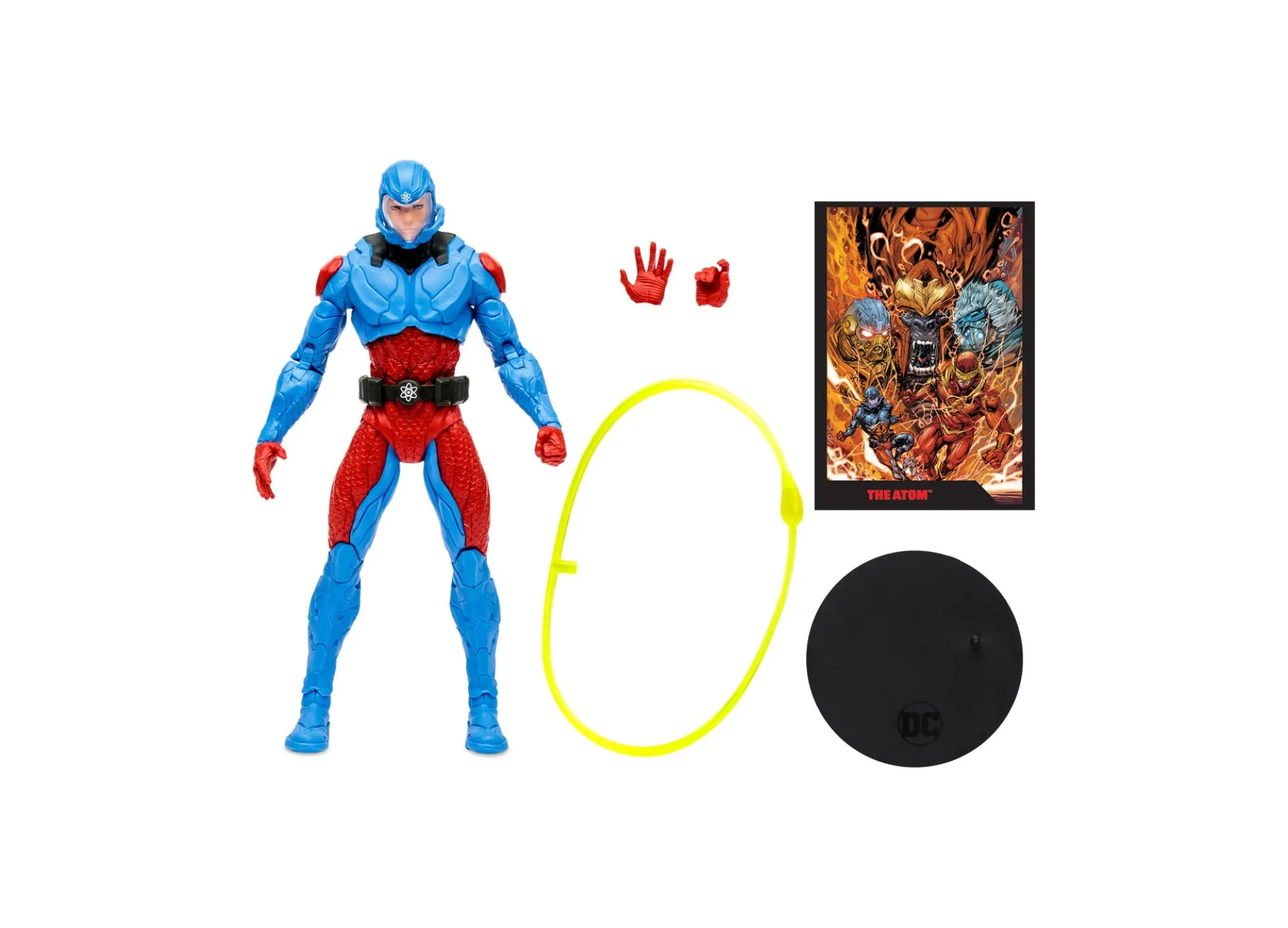 DC Direct The Atom 7-Inch Action Figure with Comic and Art Card
