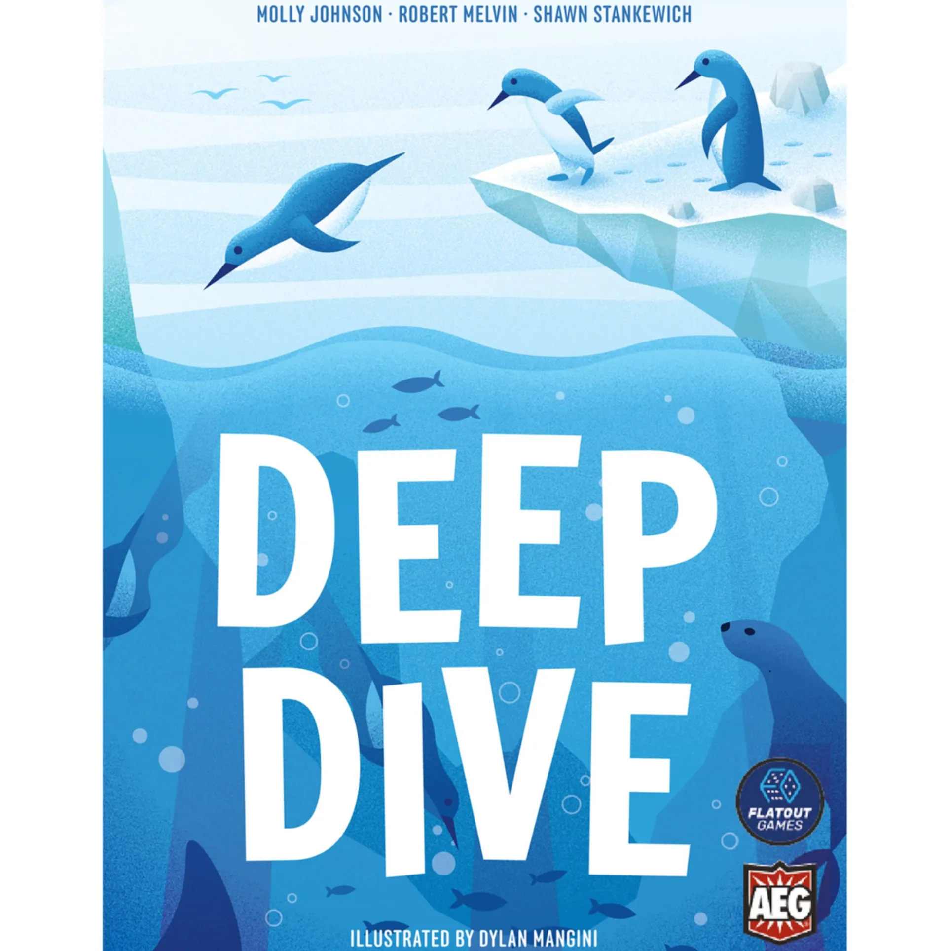 Deep Dive - AEG Ocean-Themed Matching Tile Game
