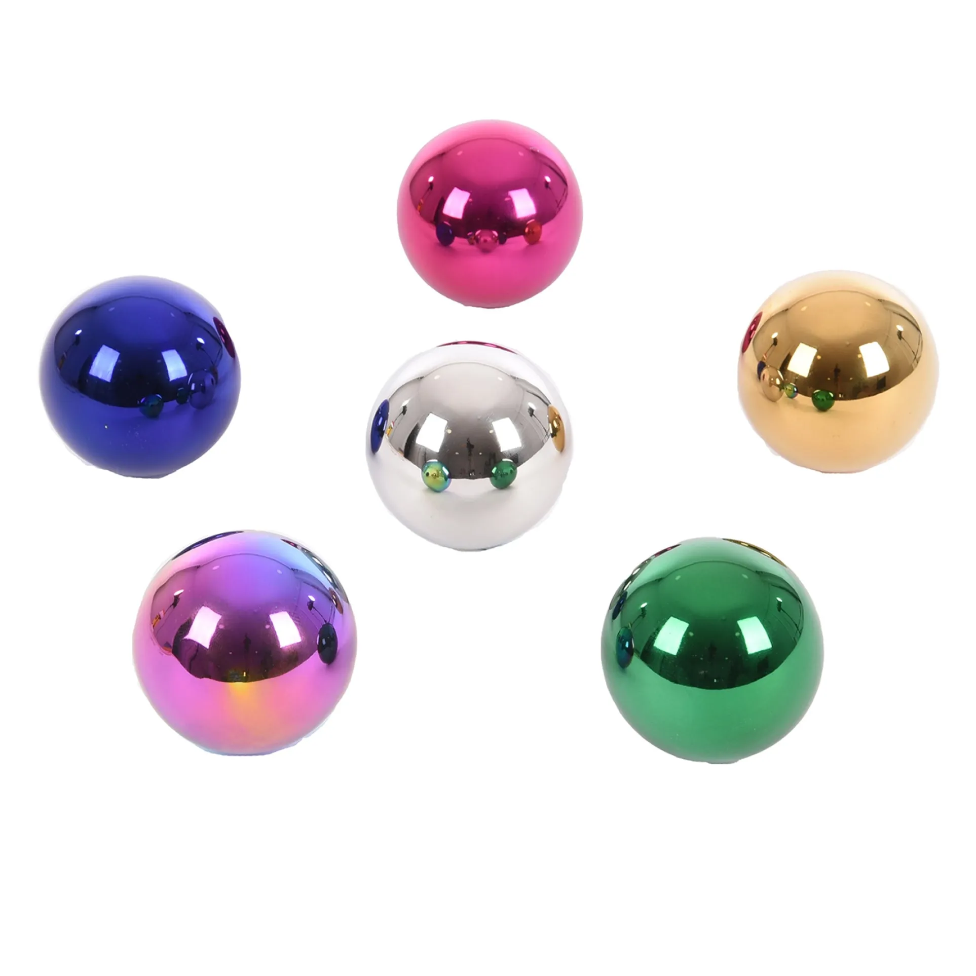 TickiT Sensory Reflective Color Mystery Balls - Set of 6