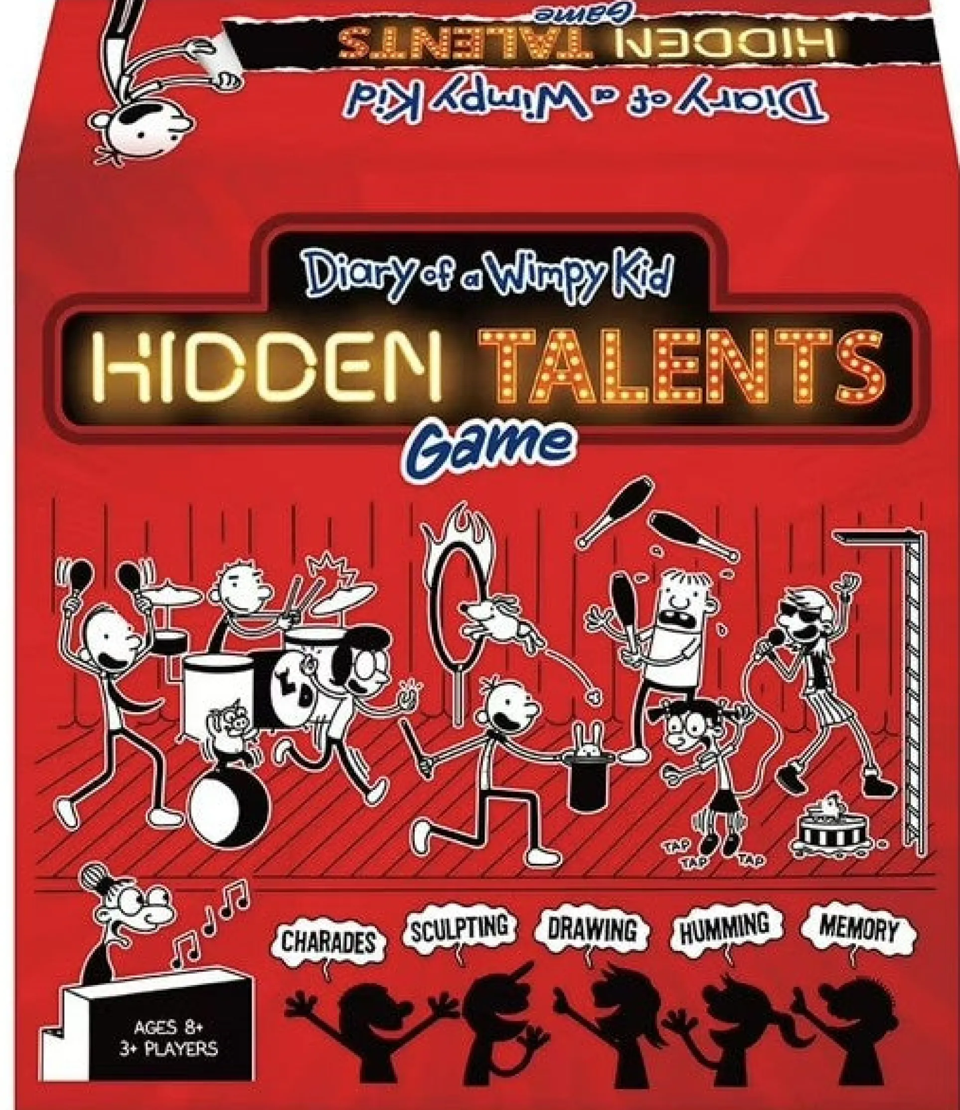 Diary of a Wimpy Kid Hidden Talents Board Game