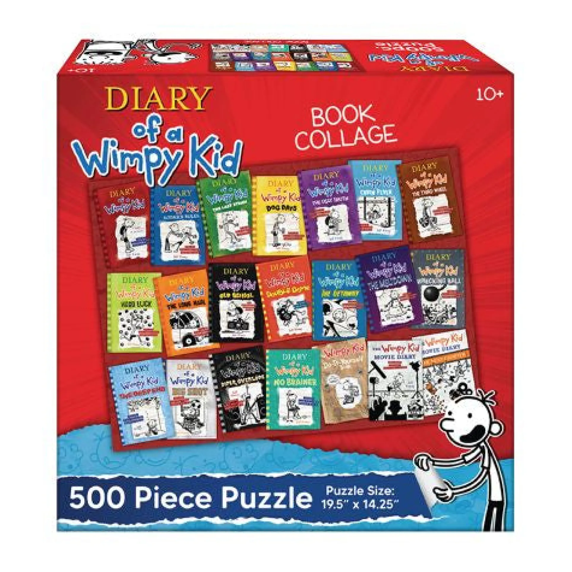 Diary of a Wimpy Kid Iconic Covers Jigsaw Puzzle - 500 pc