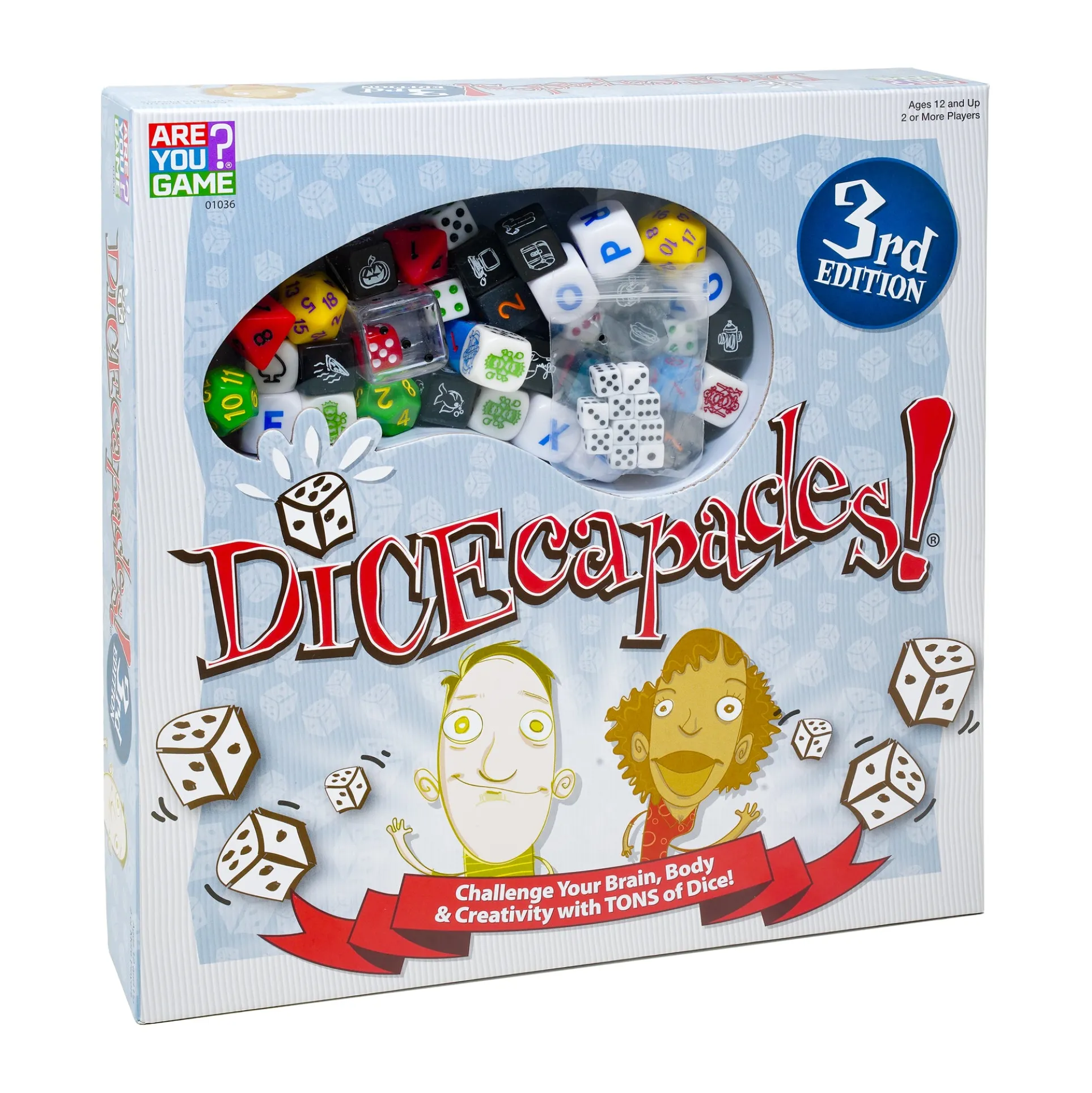 DICEcapades! 3rd Edition Family Board Game
