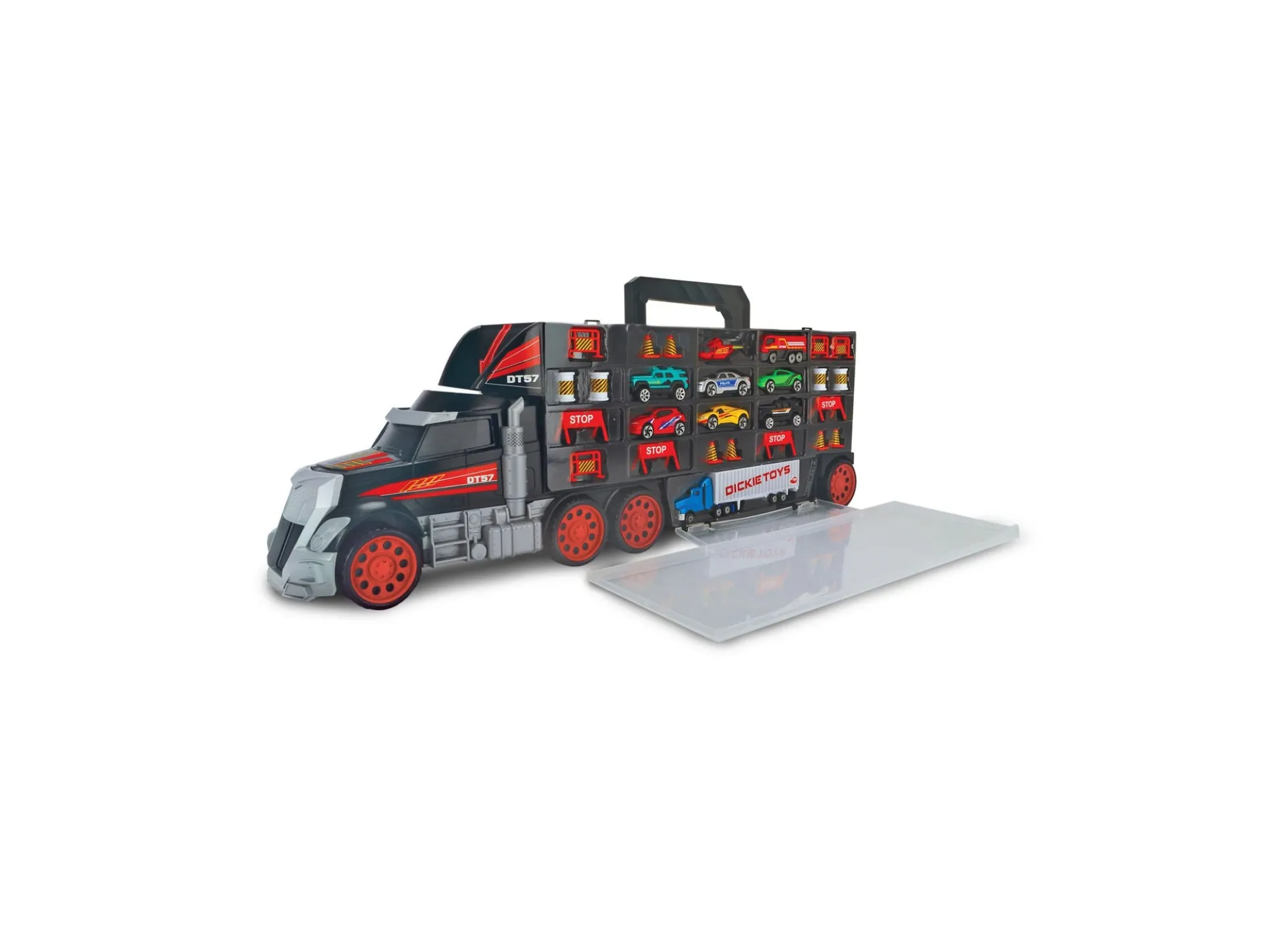Dickie Toys XXL Truck Carry Case and Die-Cast Playset
