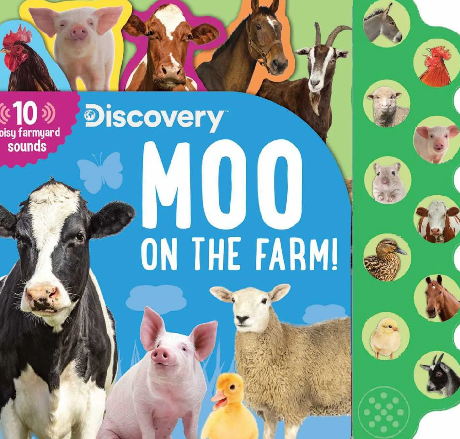 Discovery: Moo on the Farm - Interactive Sound Book