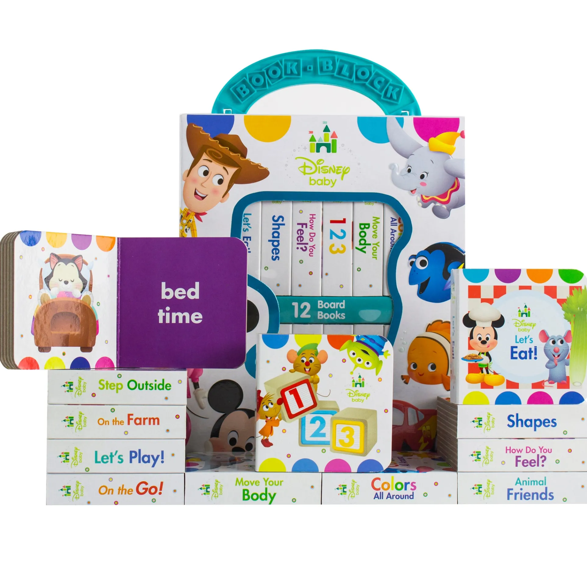 Disney Baby My First Library 12-Book Set with Classic Characters