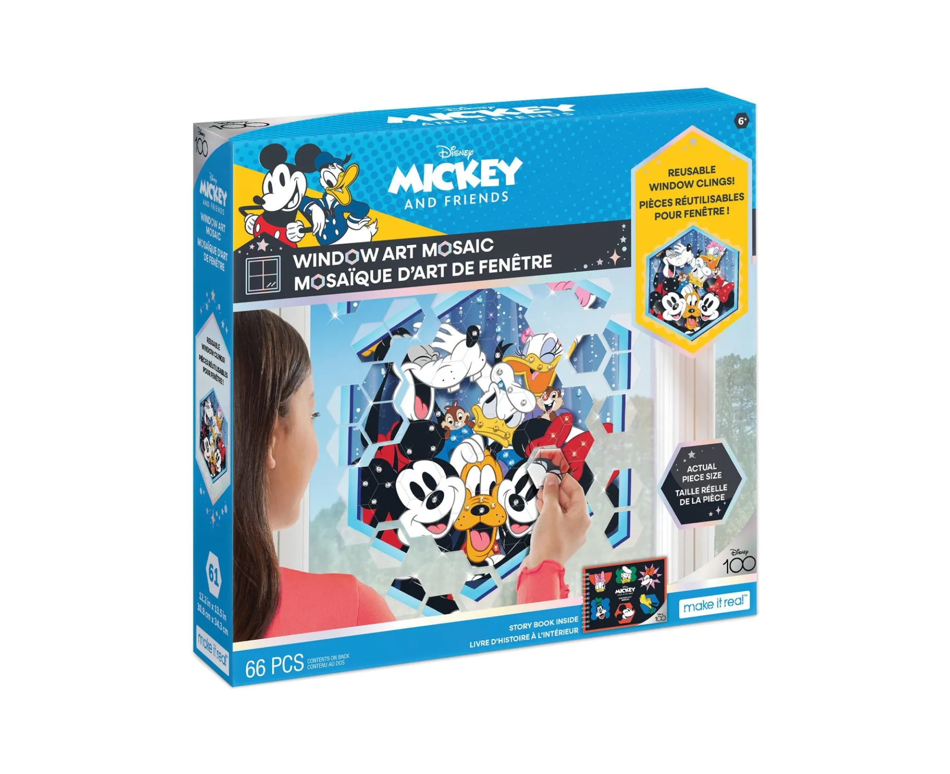 Disney Mickey & Friends Window Art Mosaic Kit