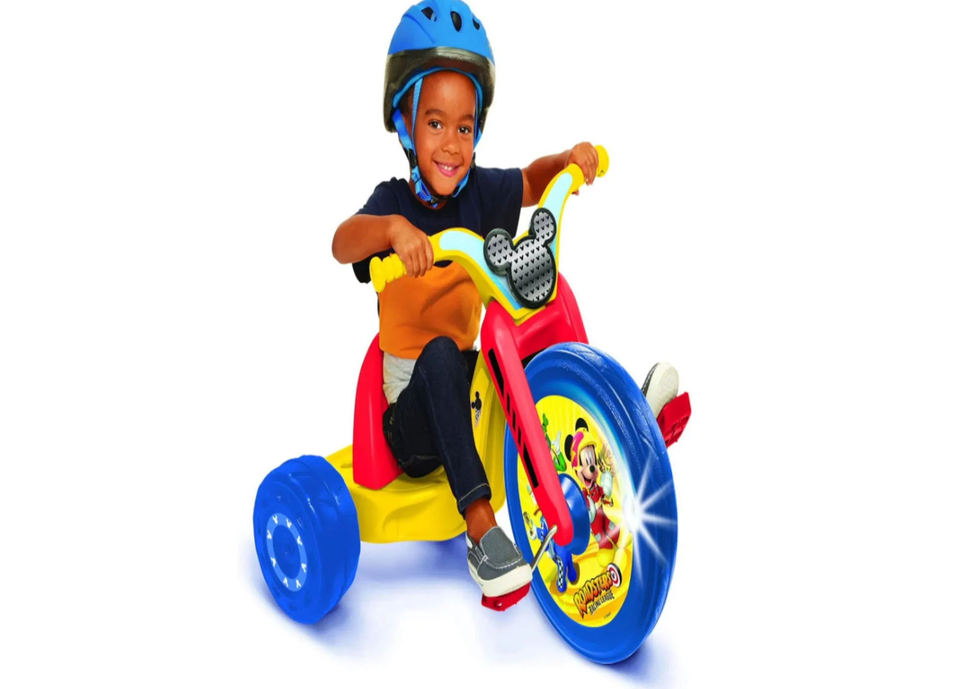 Disney Mickey Mouse Roadster Racers 15-Inch Fly Wheel Ride-On