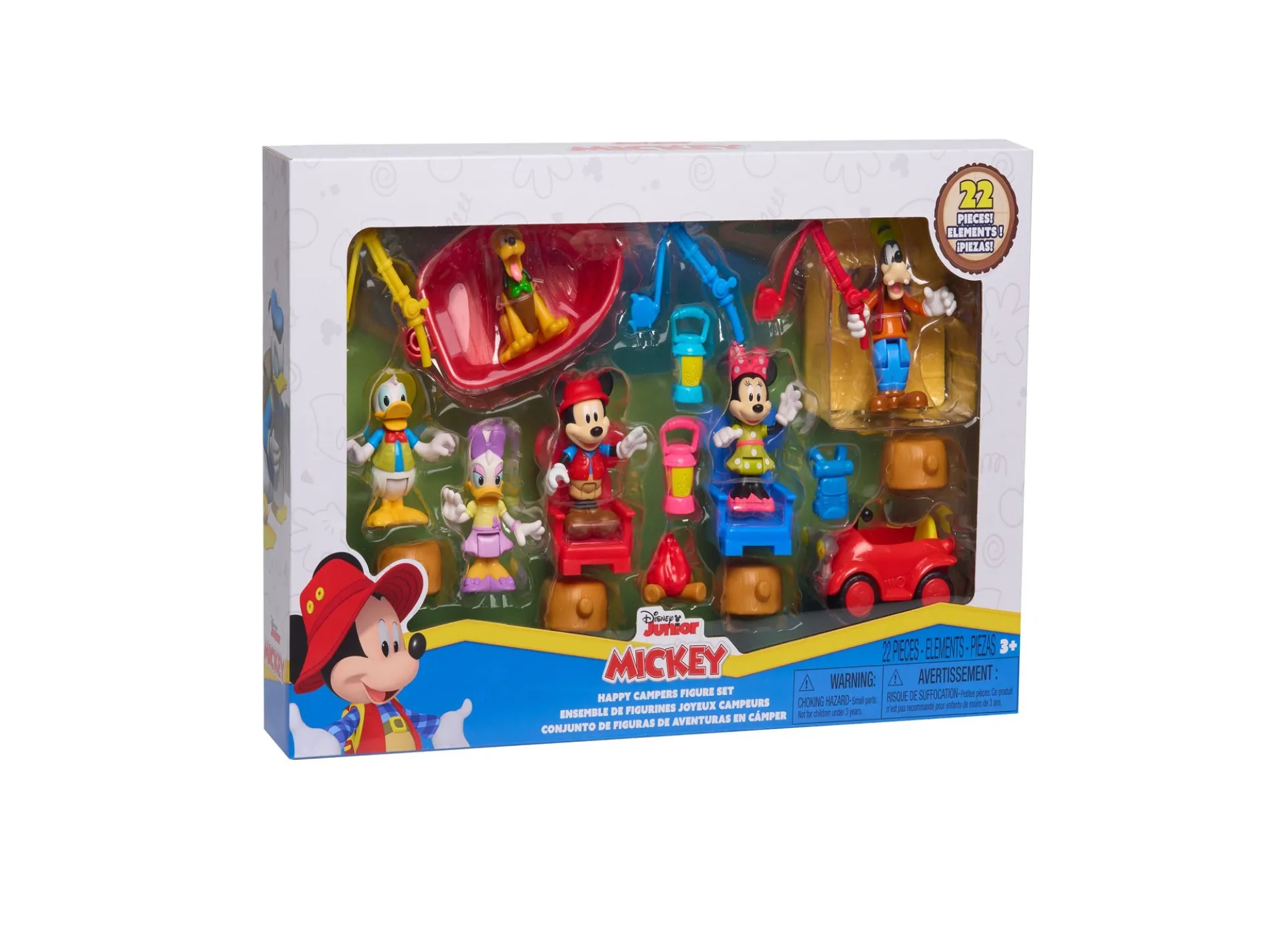 Disney Mickey Mouse Happy Campers Adventure Playset