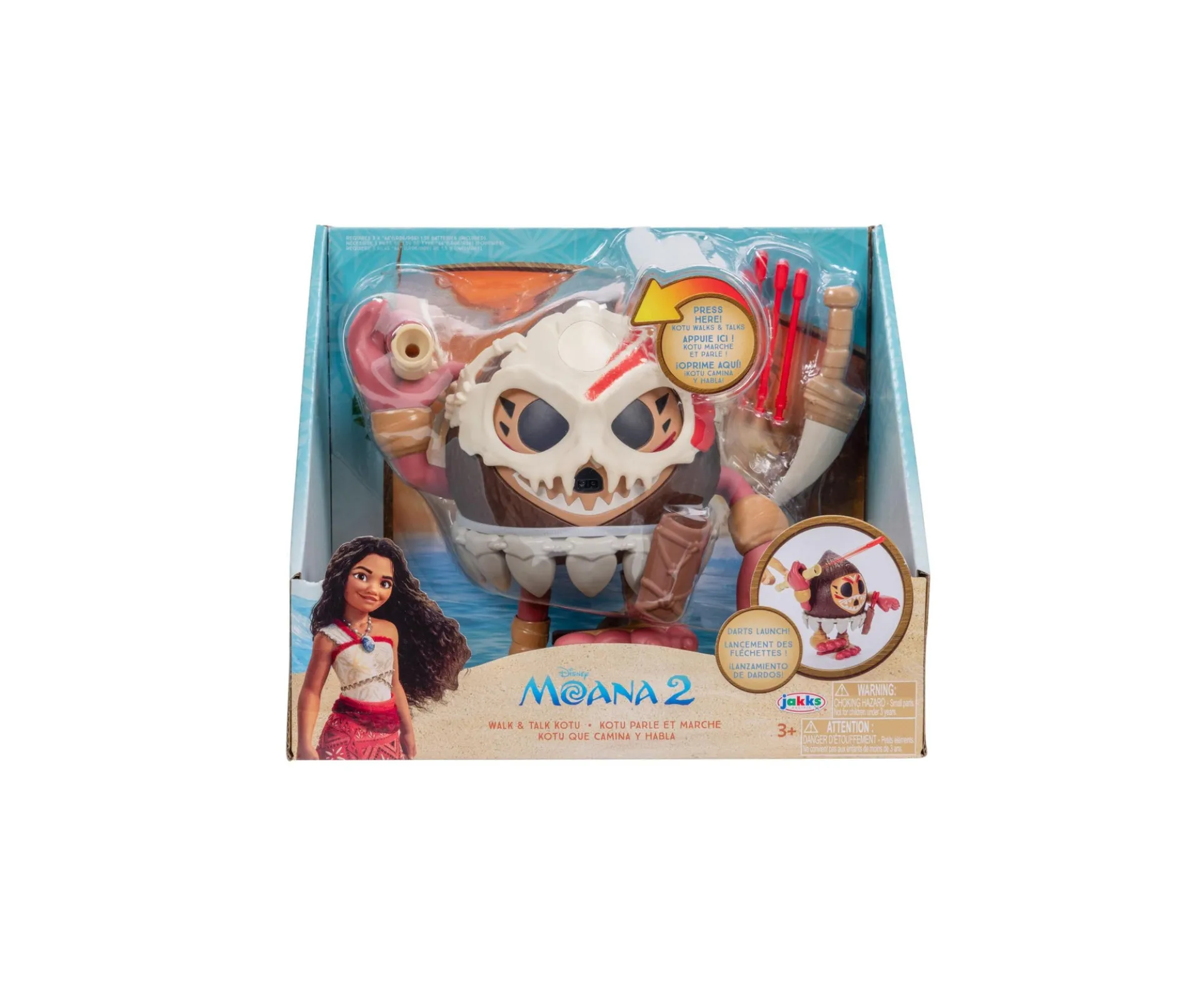 Disney Moana 2 - Walk & Talk Kotu Action Figure