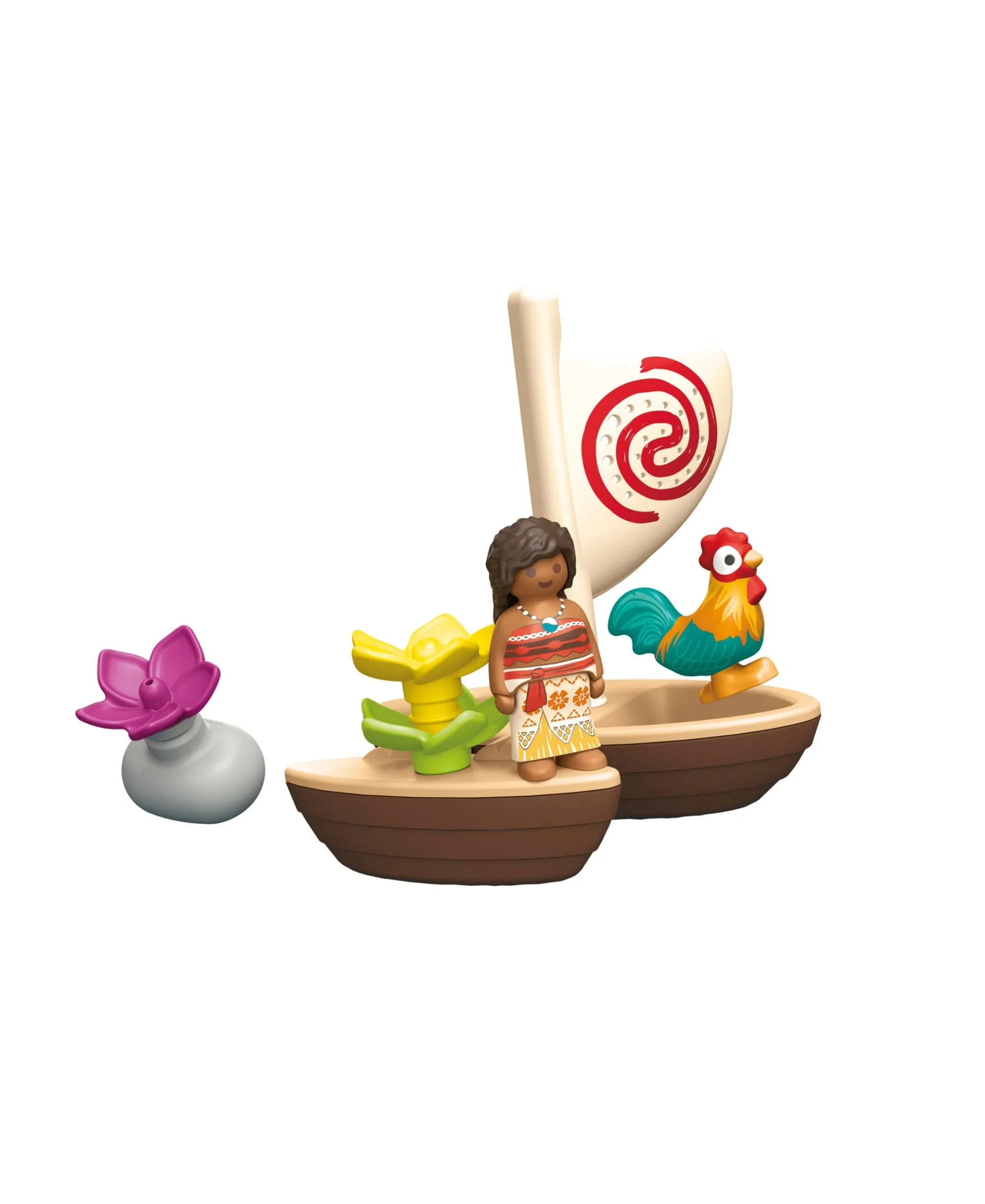 Disney Moana Adventure Sailboat Playset with Water Features