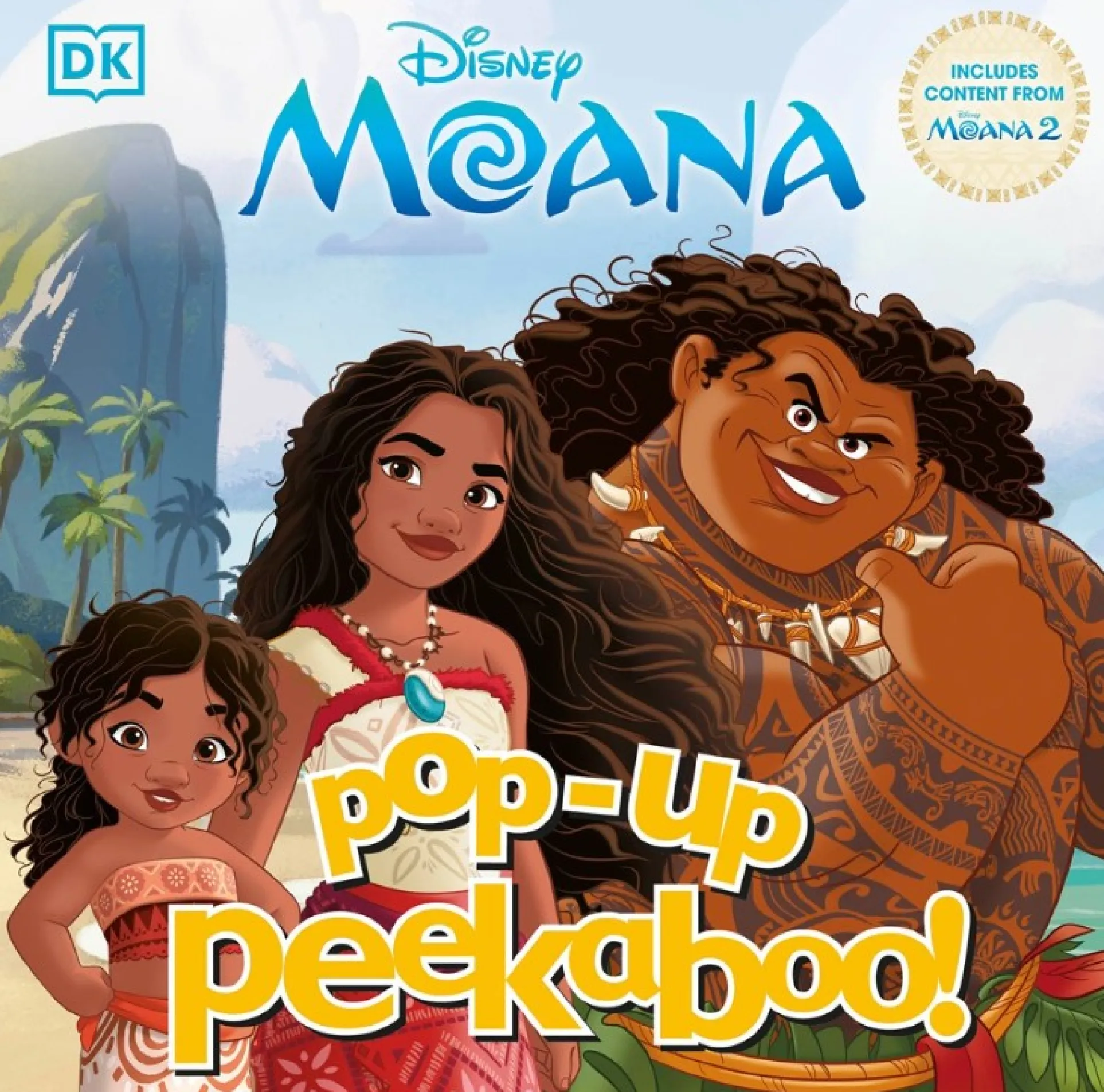 Disney Moana Pop-Up Peekaboo! Interactive Board Book