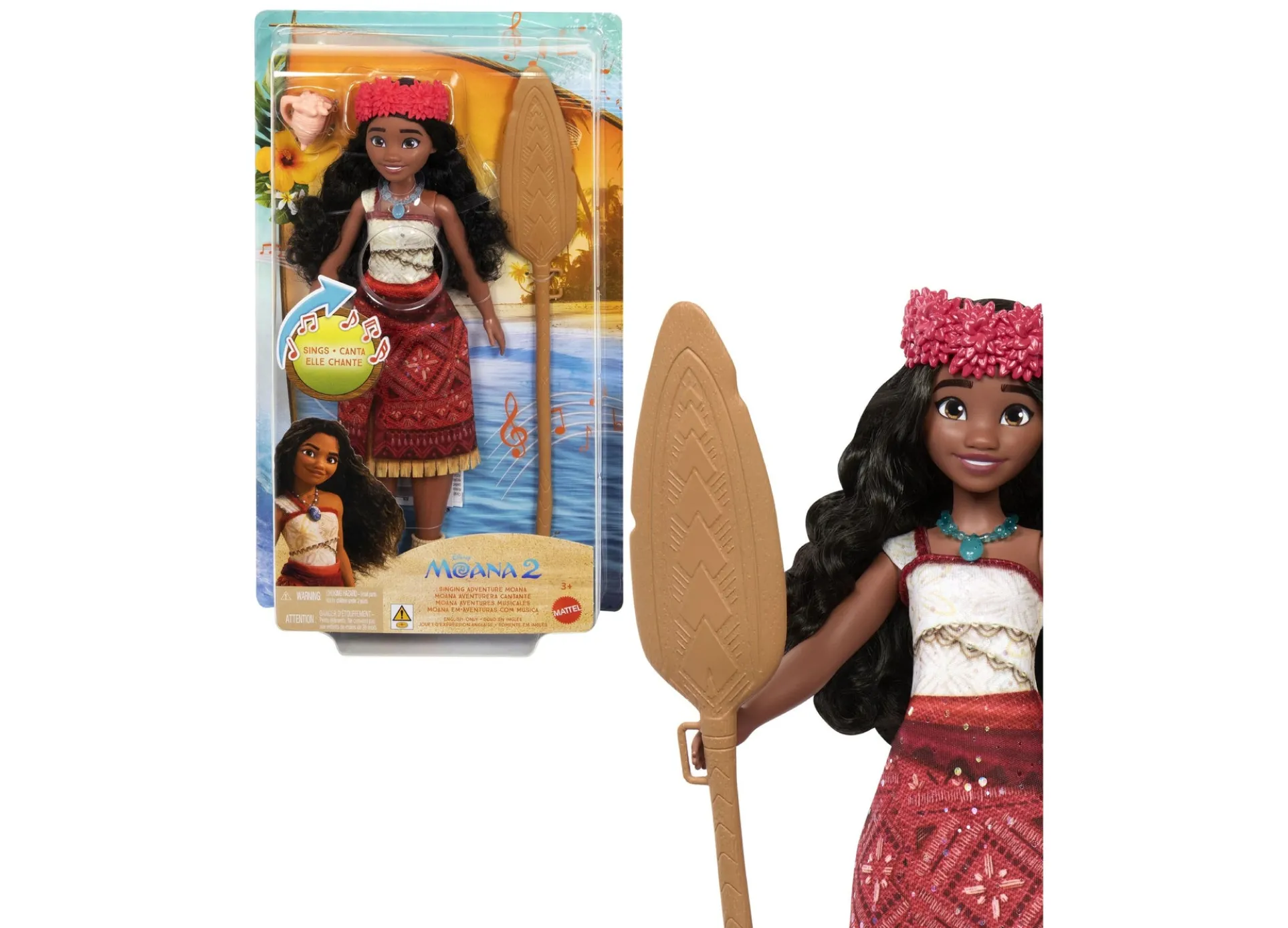 Disney Princess 12.7 inch - Singing Adventure Moana Doll