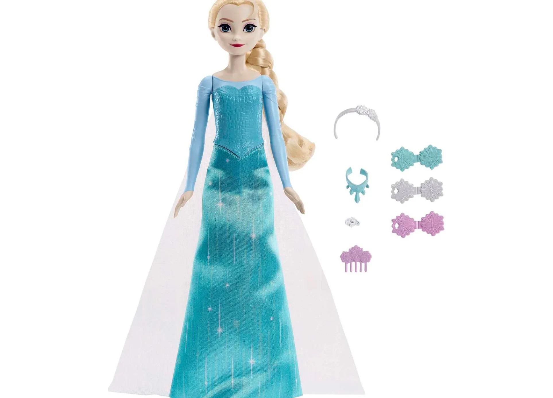 Disney Princess Frozen - Getting Ready Elsa Fashion Doll with Accessories
