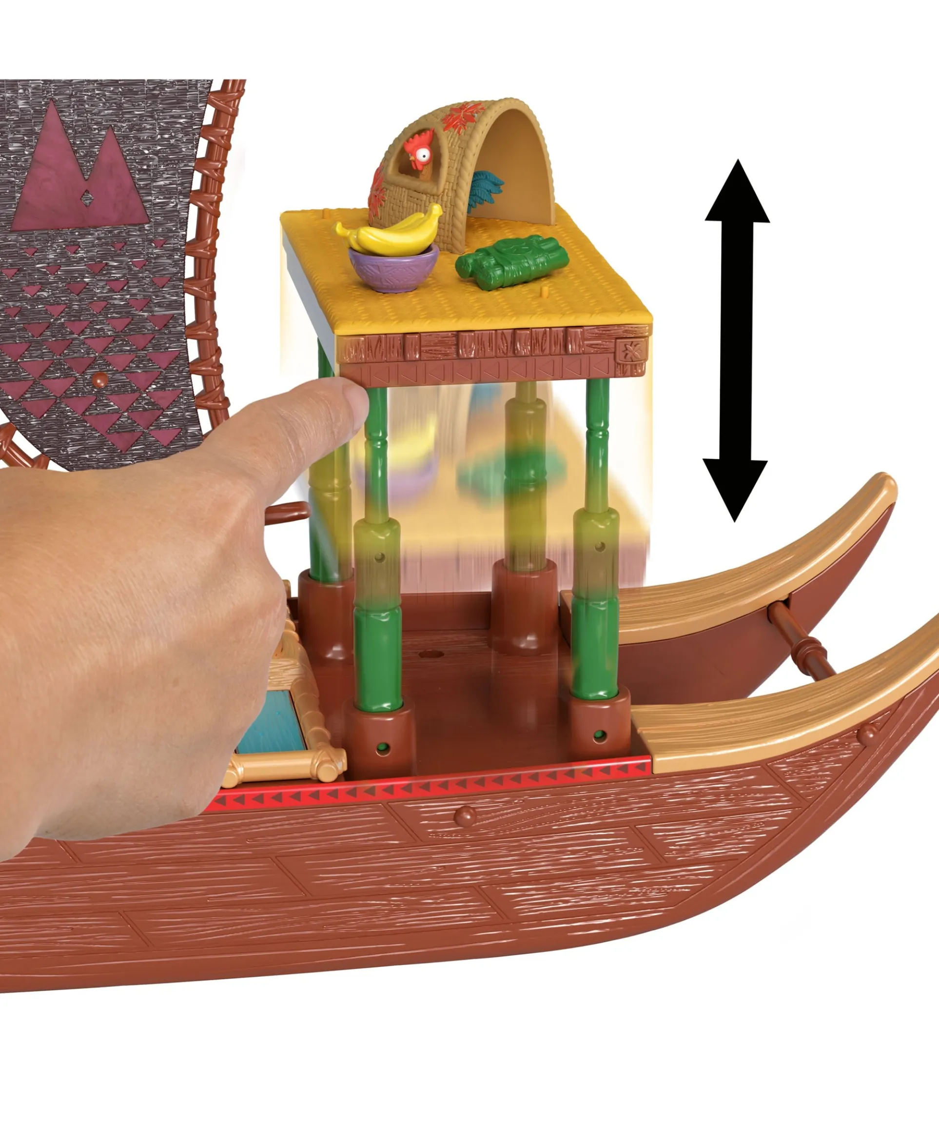 Disney Princess Moana 2 Adventure Canoe Playset