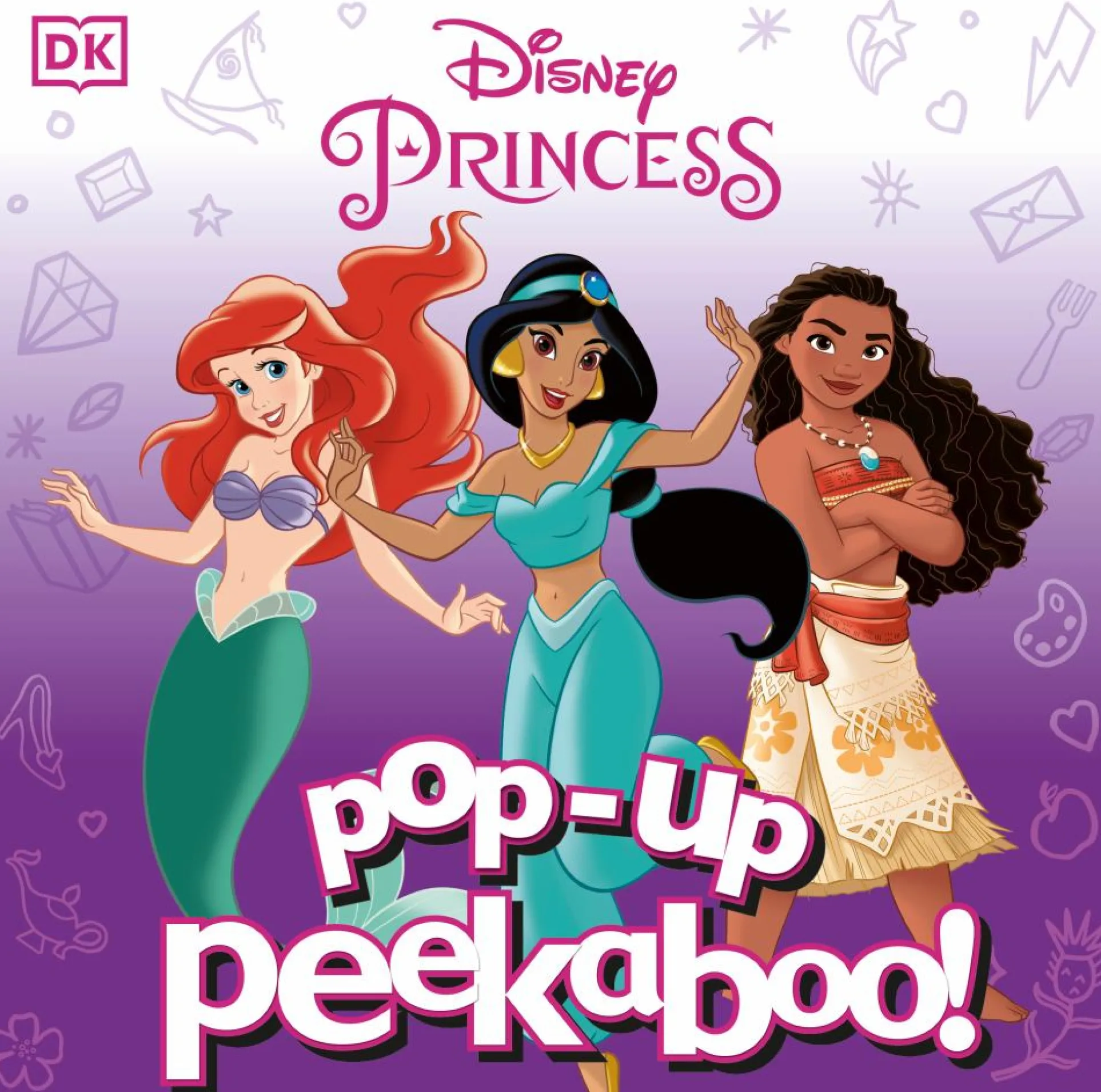 Disney Princess Pop-Up Peekaboo! Interactive Board Book