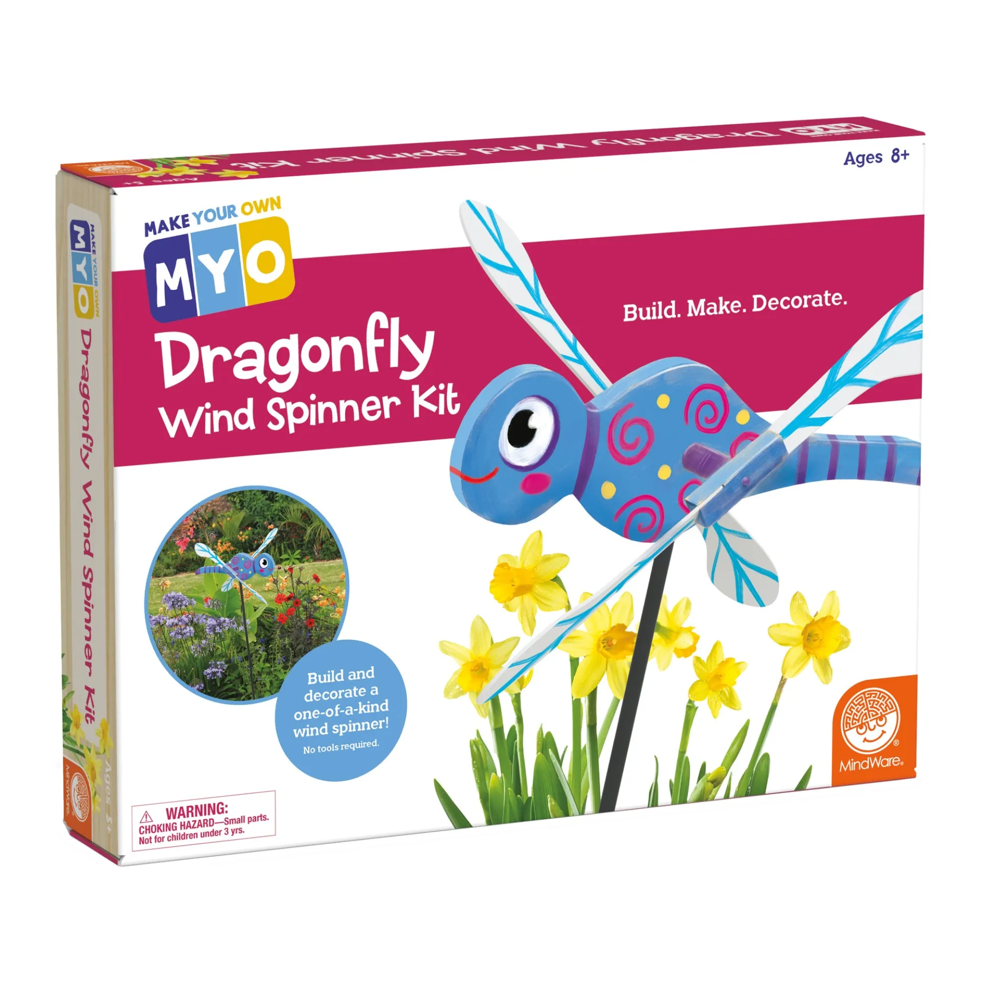 DIY Dragonfly Wind Spinner Craft Kit - Garden Art